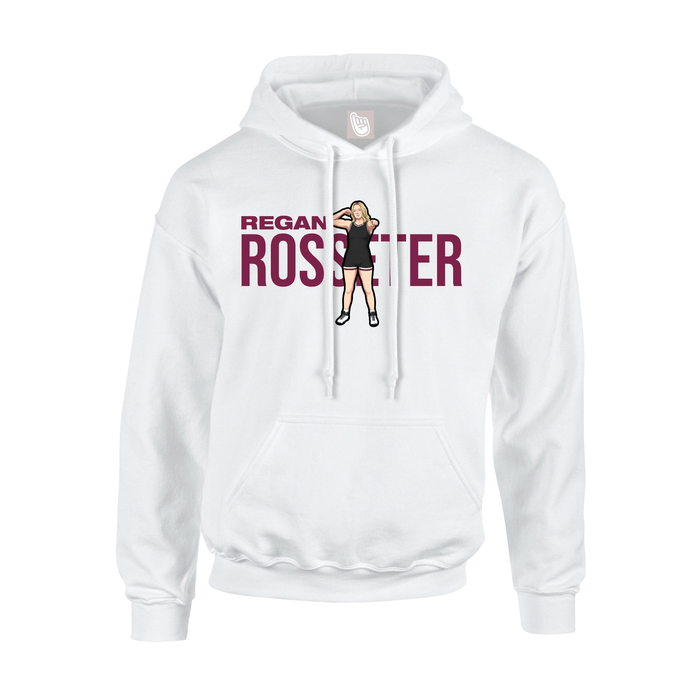 Hoodie — Player Name in White