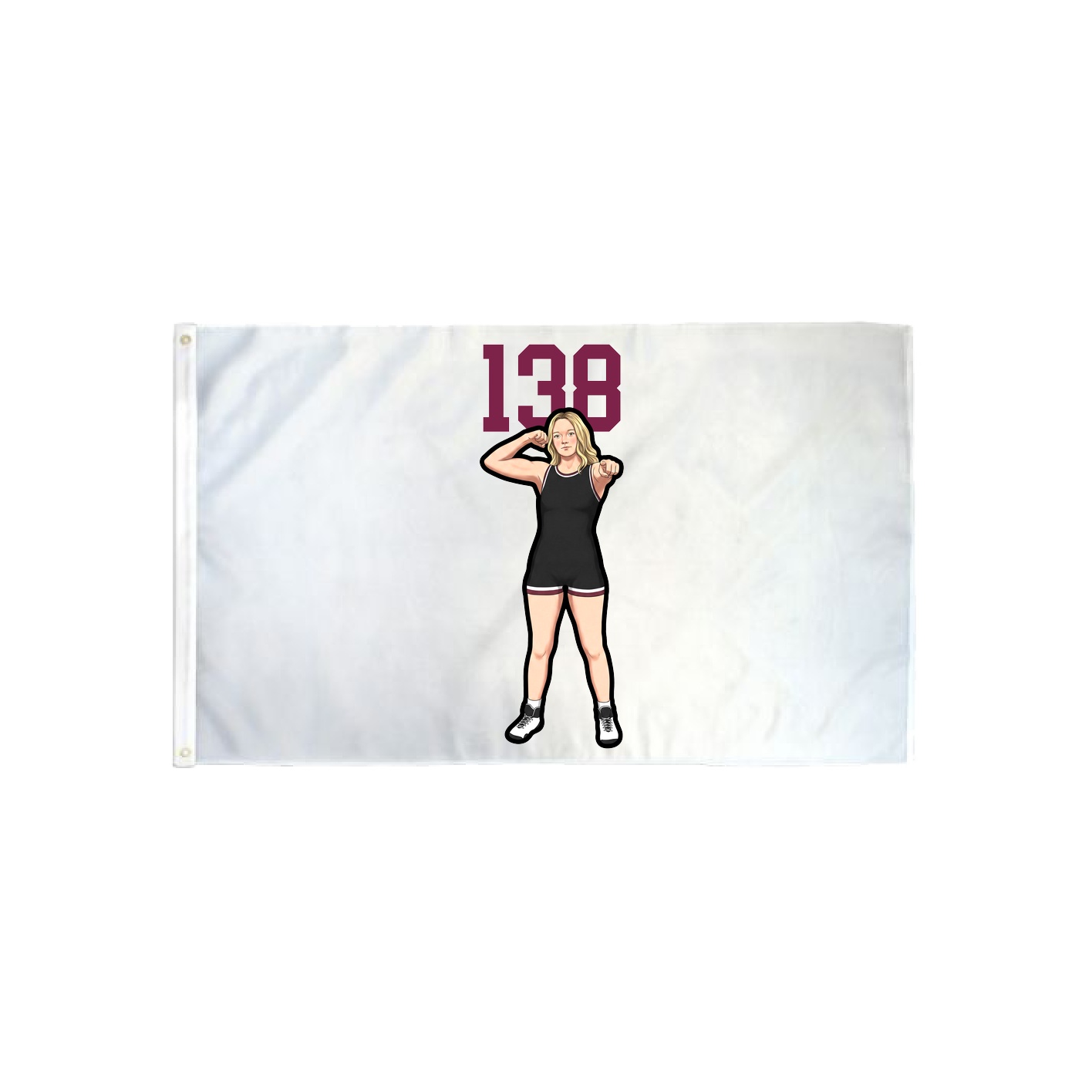 3x5 Flag — Number Top in Classic