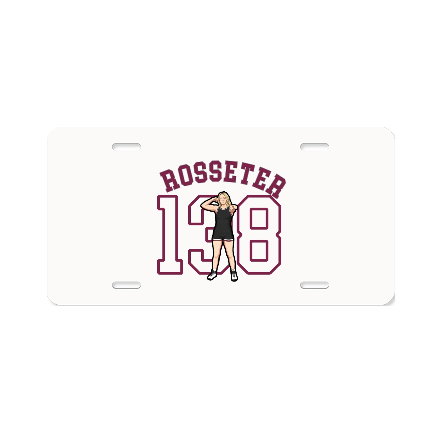License Plate — Shirsey Arch in Classic