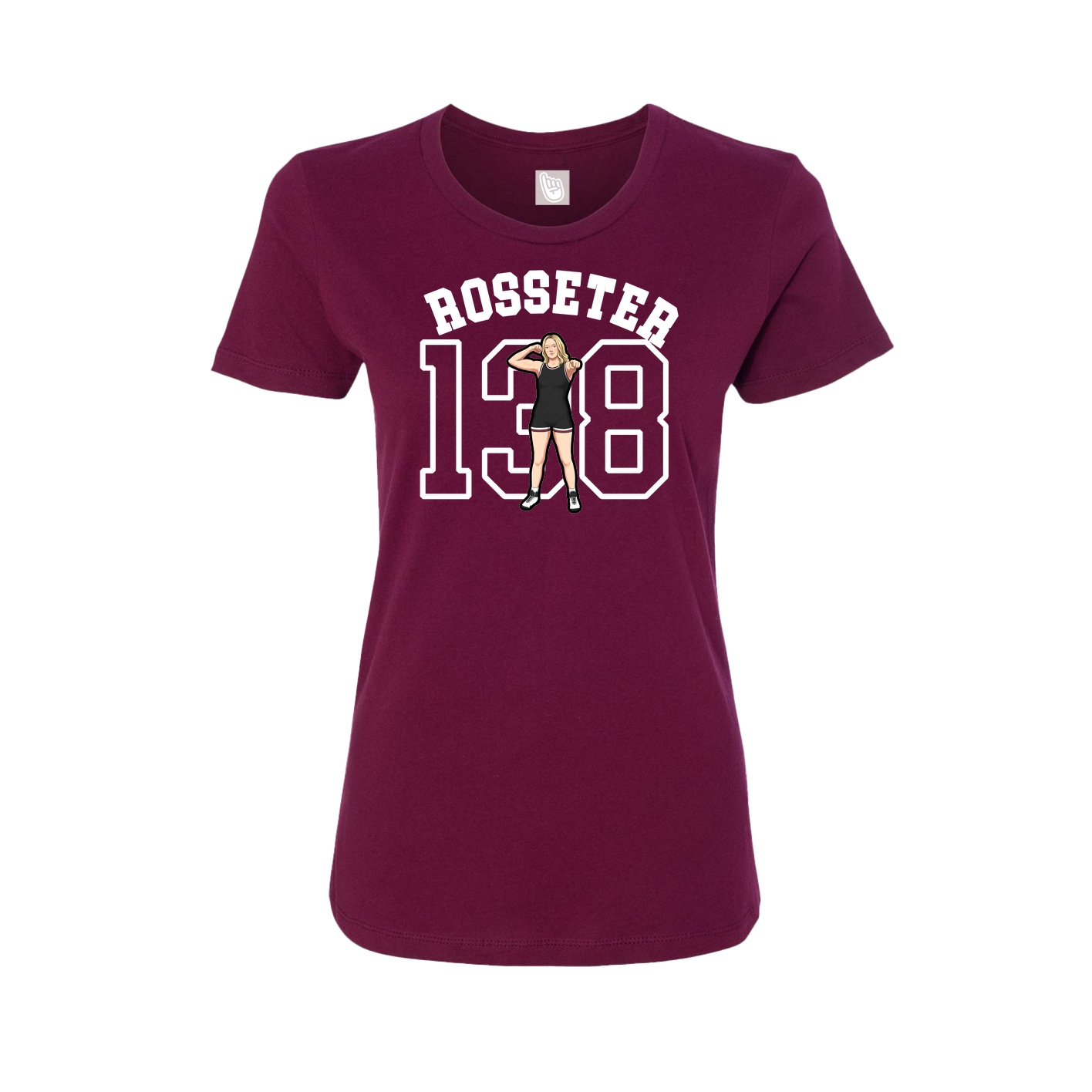 Womens Tee — Shirsey Arch in Maroon