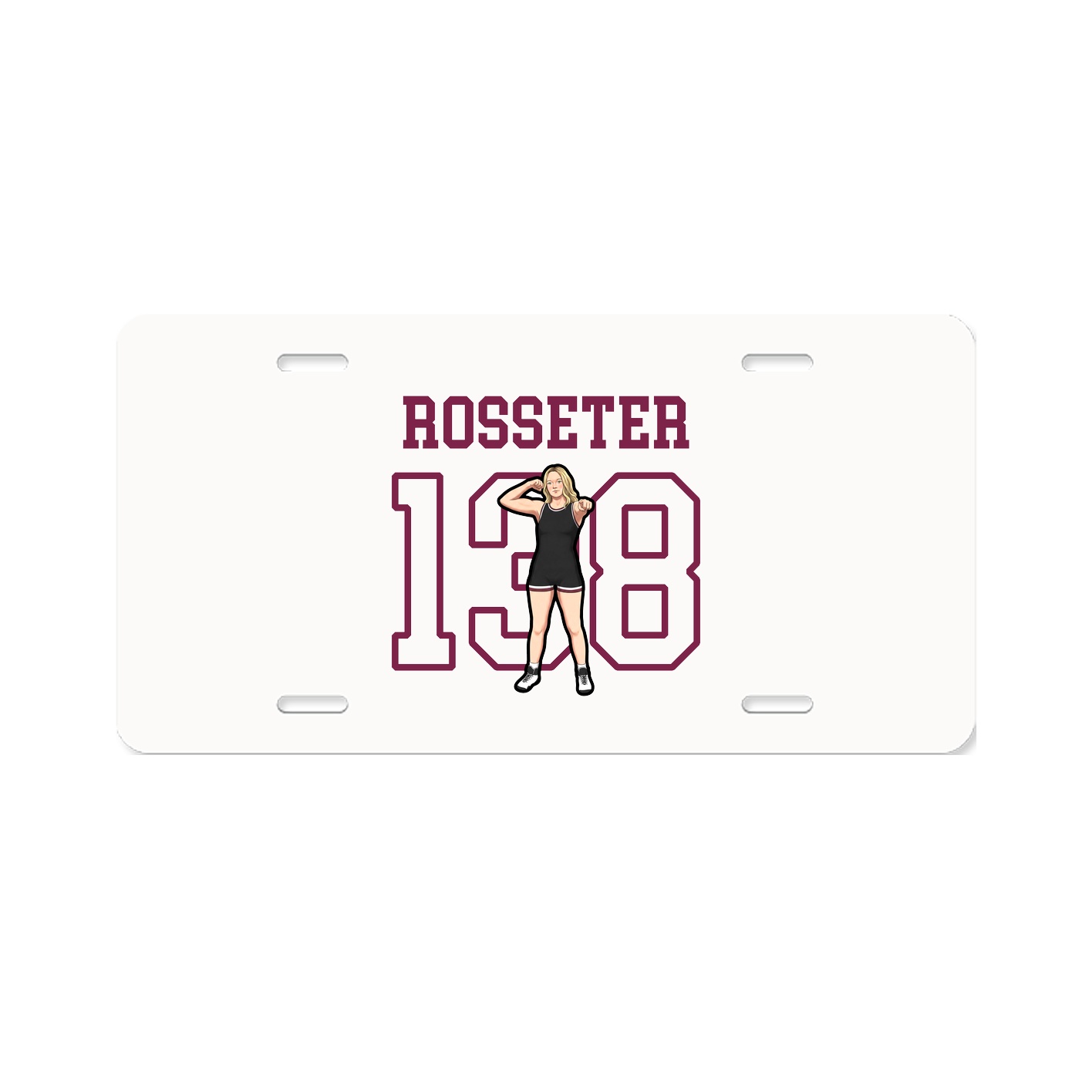 Aluminum License Plate