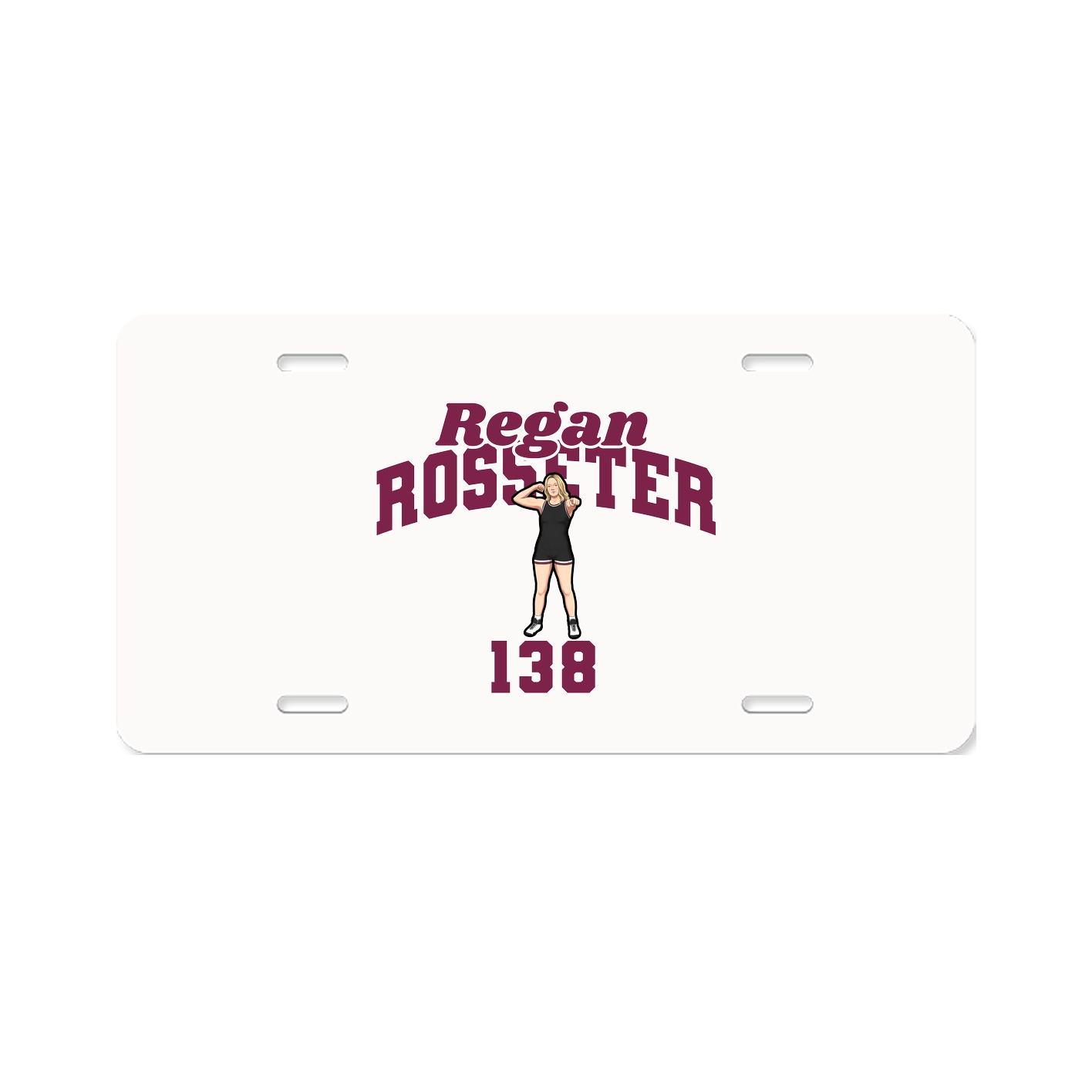 License Plate — Signature Arch in Classic