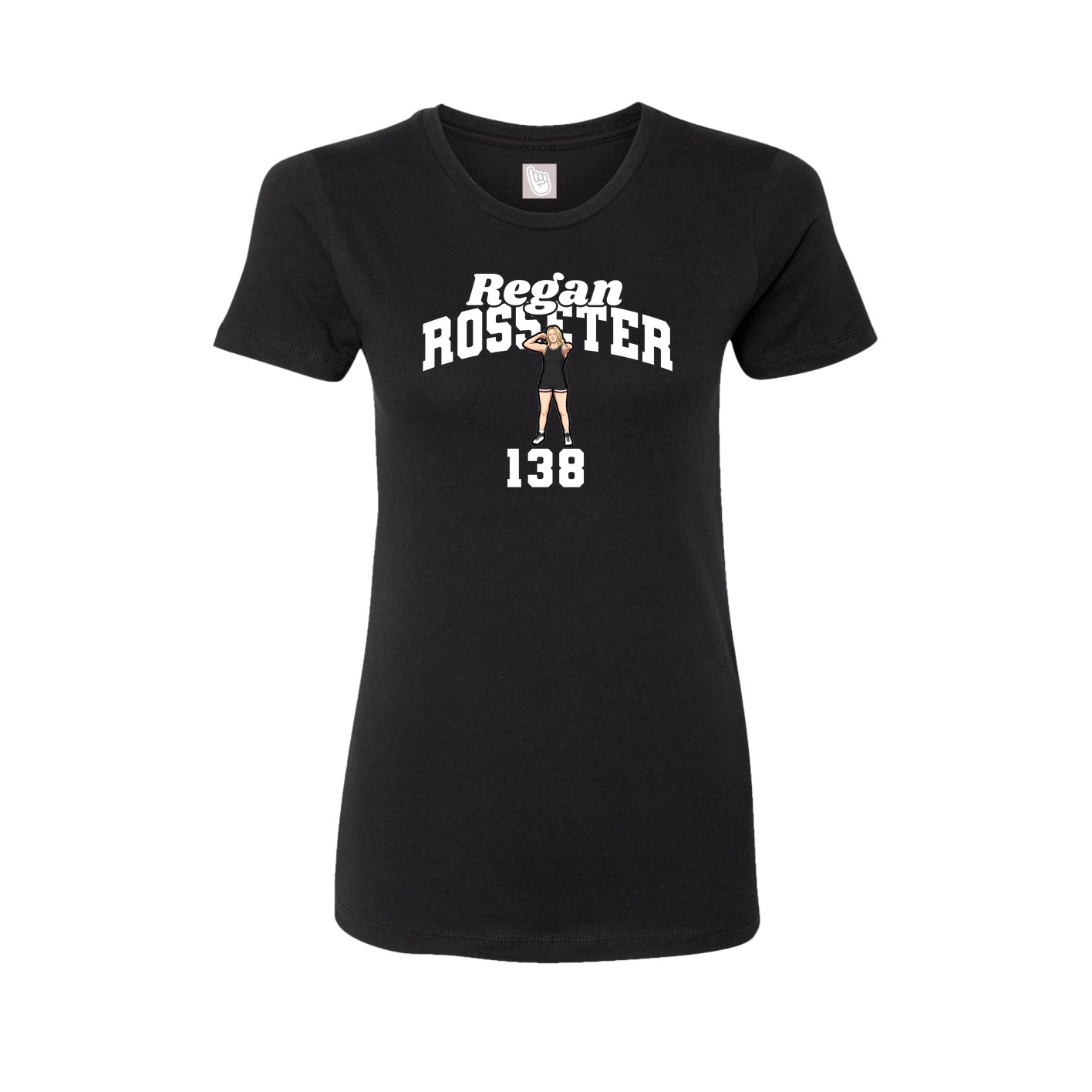 Womens Tee — Signature Arch in Black
