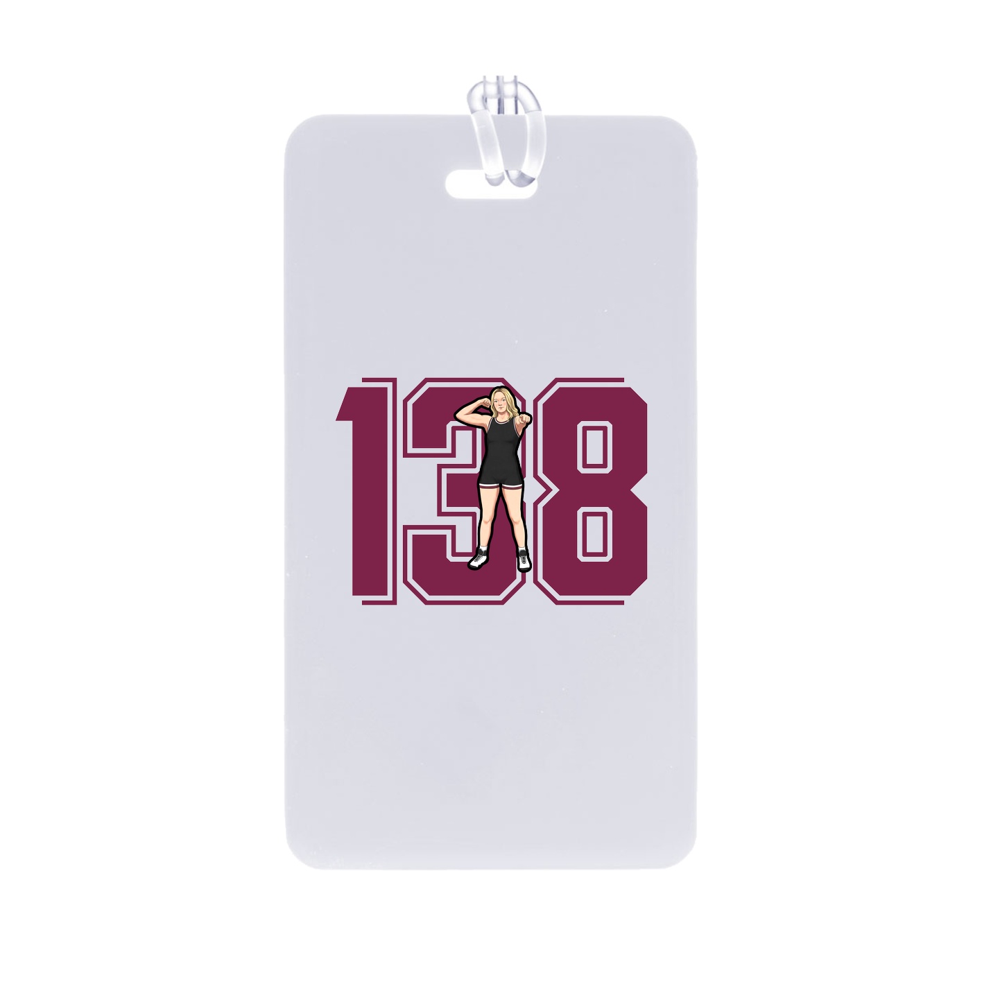 Bag Tag — Number in Classic