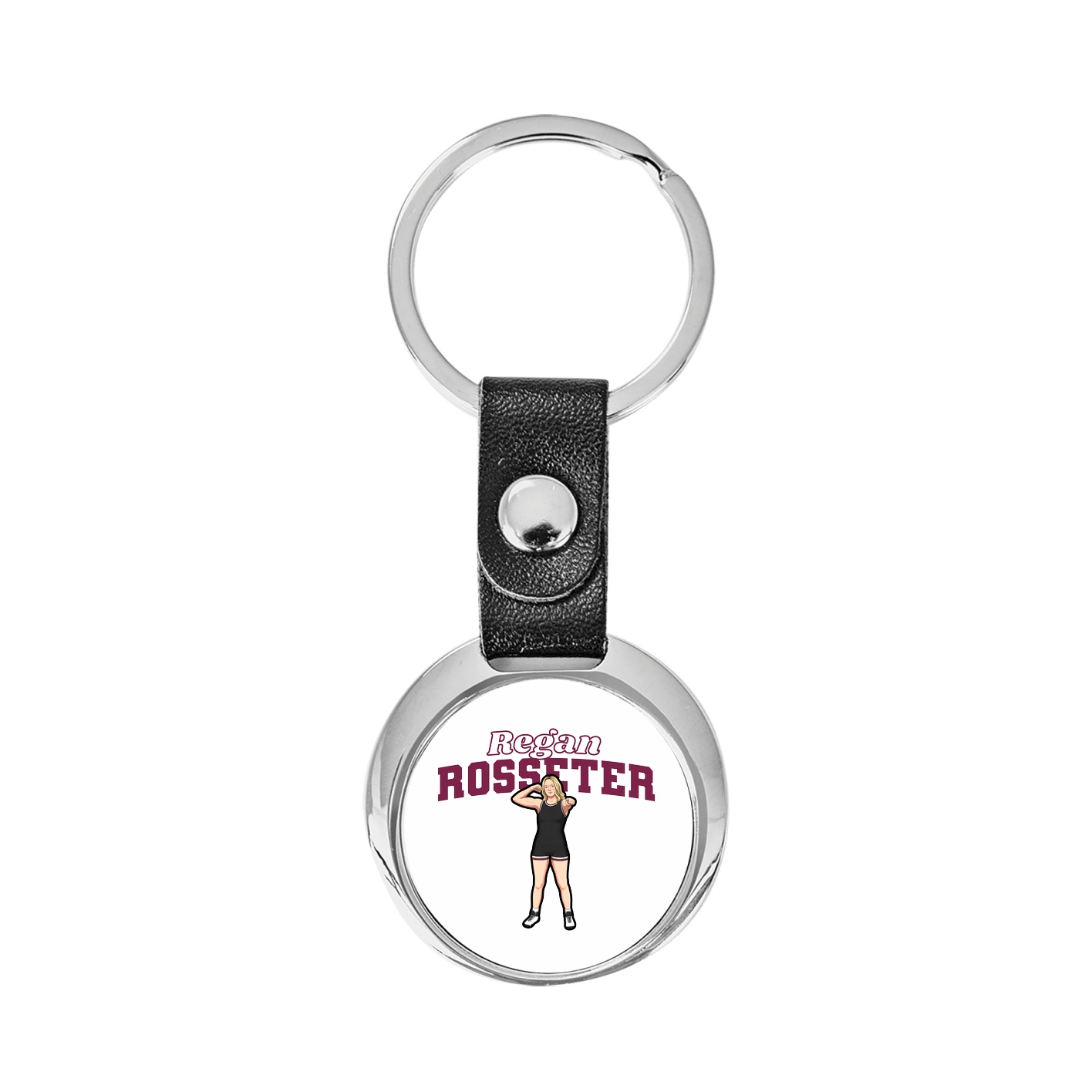 Key Chain — Name Arch in Classic