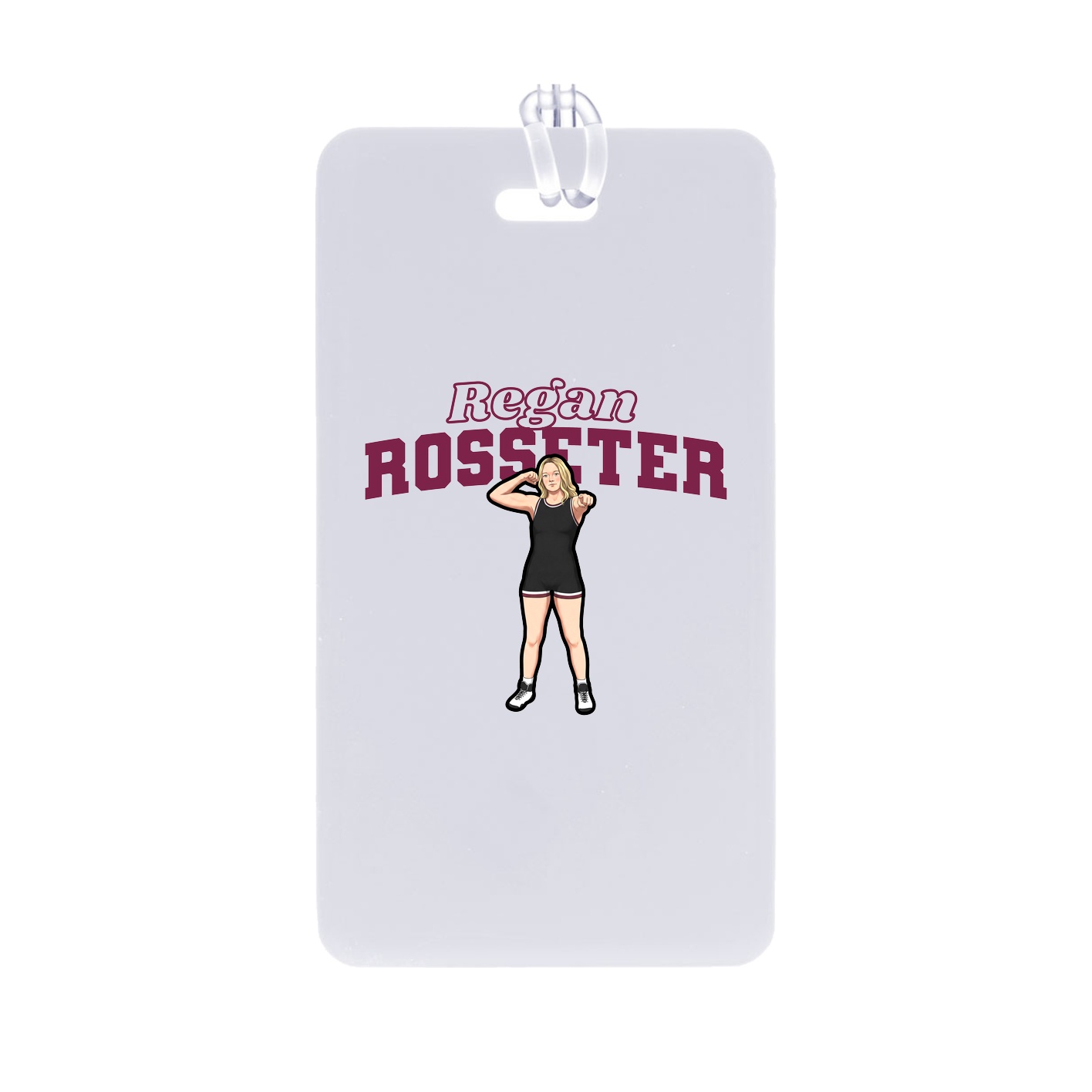 Bag Tag — Name Arch in Classic