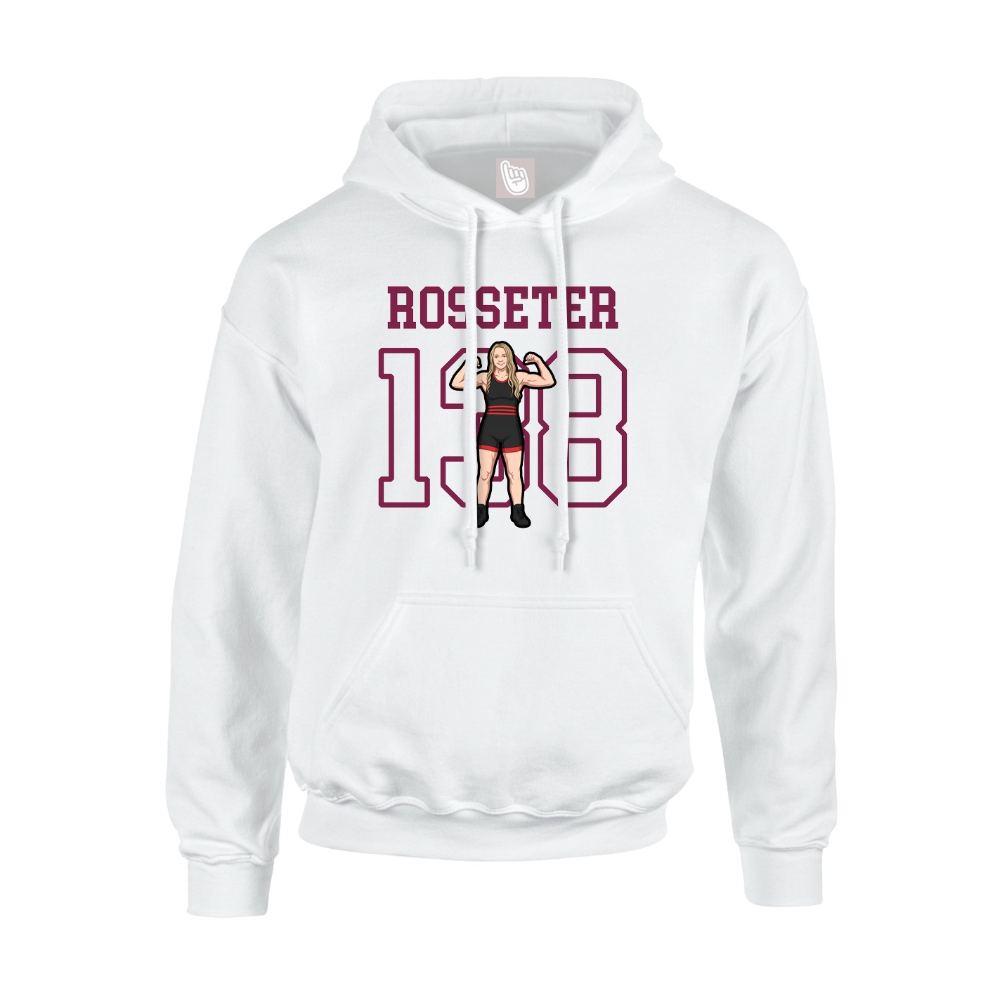 Youth Hoodie — Shirsey in White