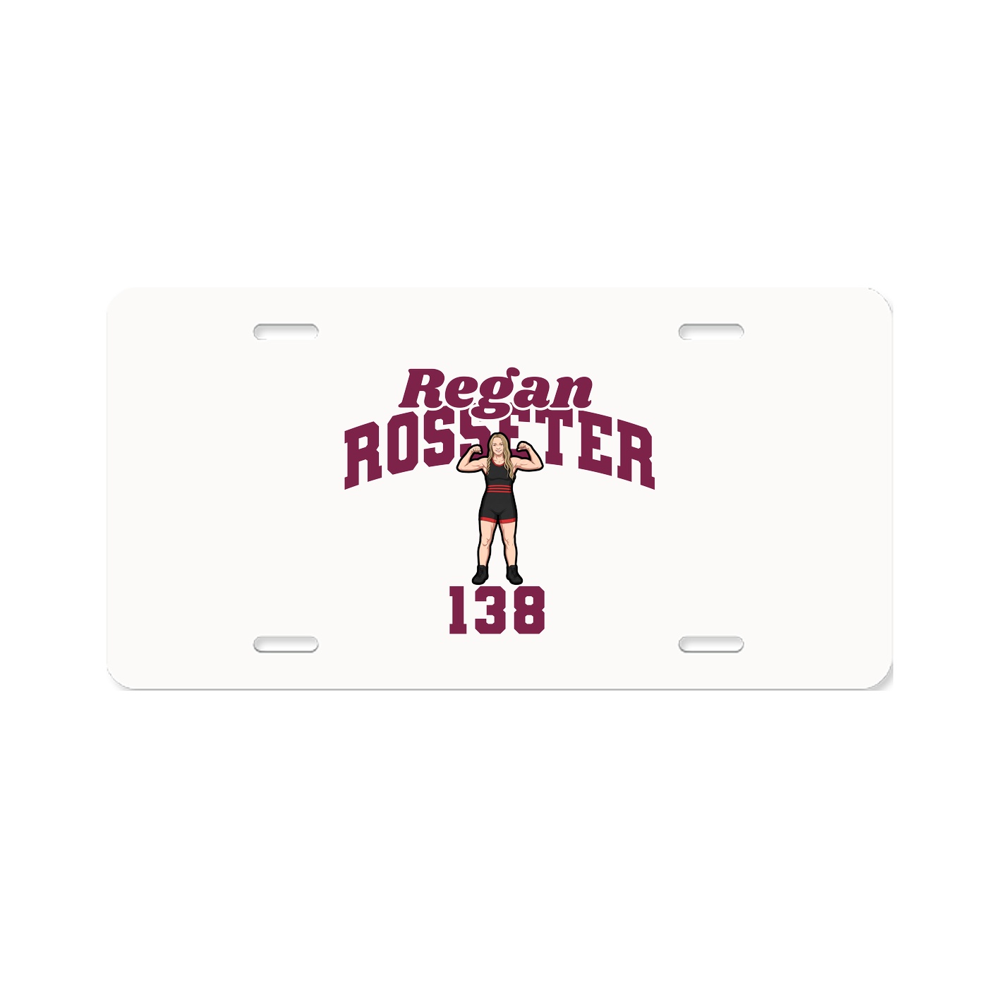 License Plate — Signature Arch in Classic