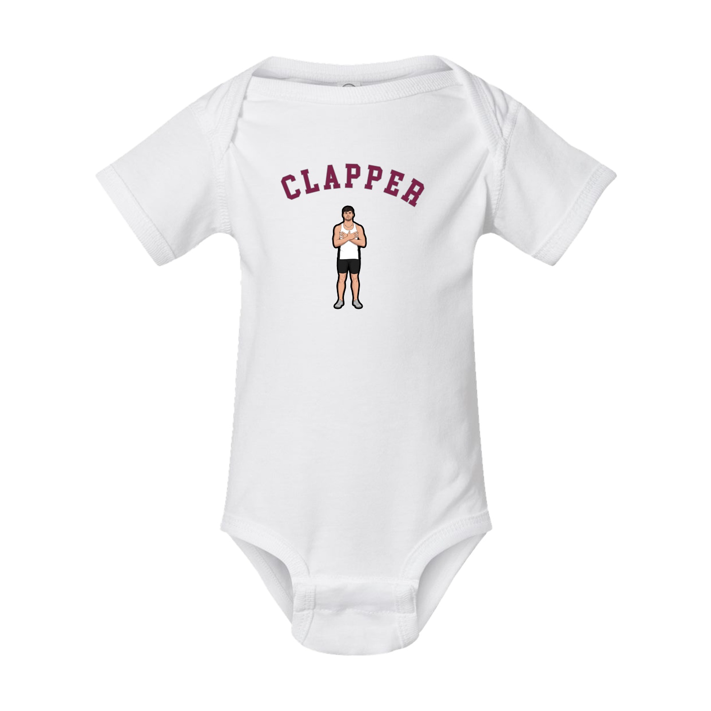 Baby Onesie — Shirsey Arch in White