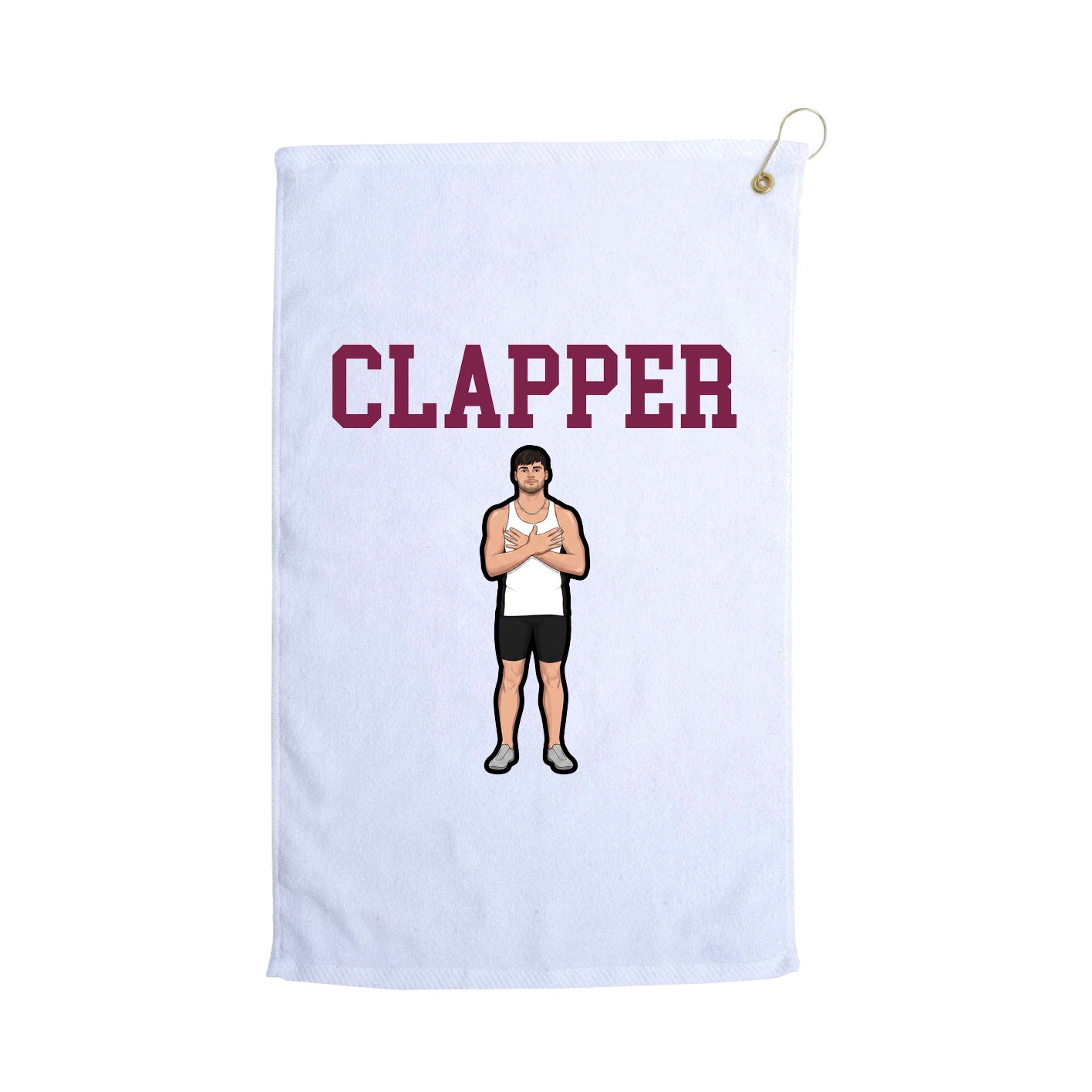 Golf Towel — Shirsey in White