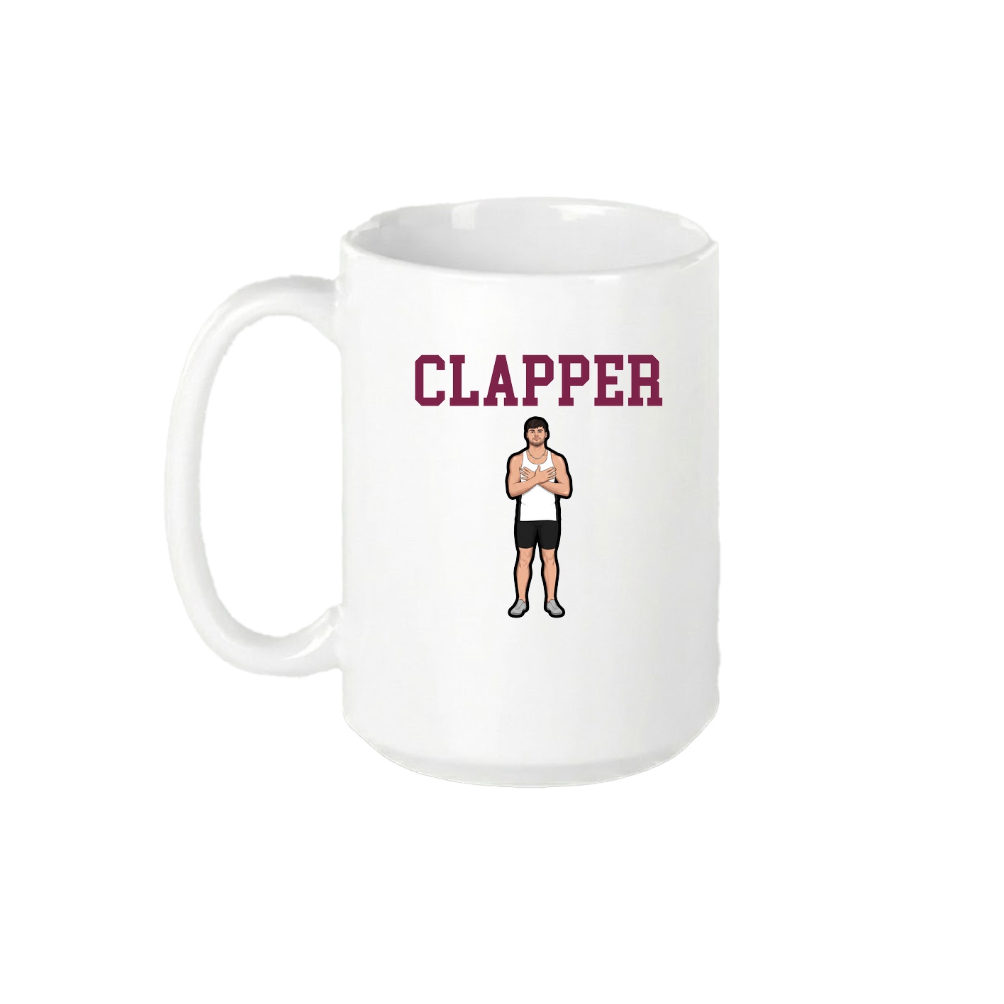 15oz Coffee Mug — Shirsey in White