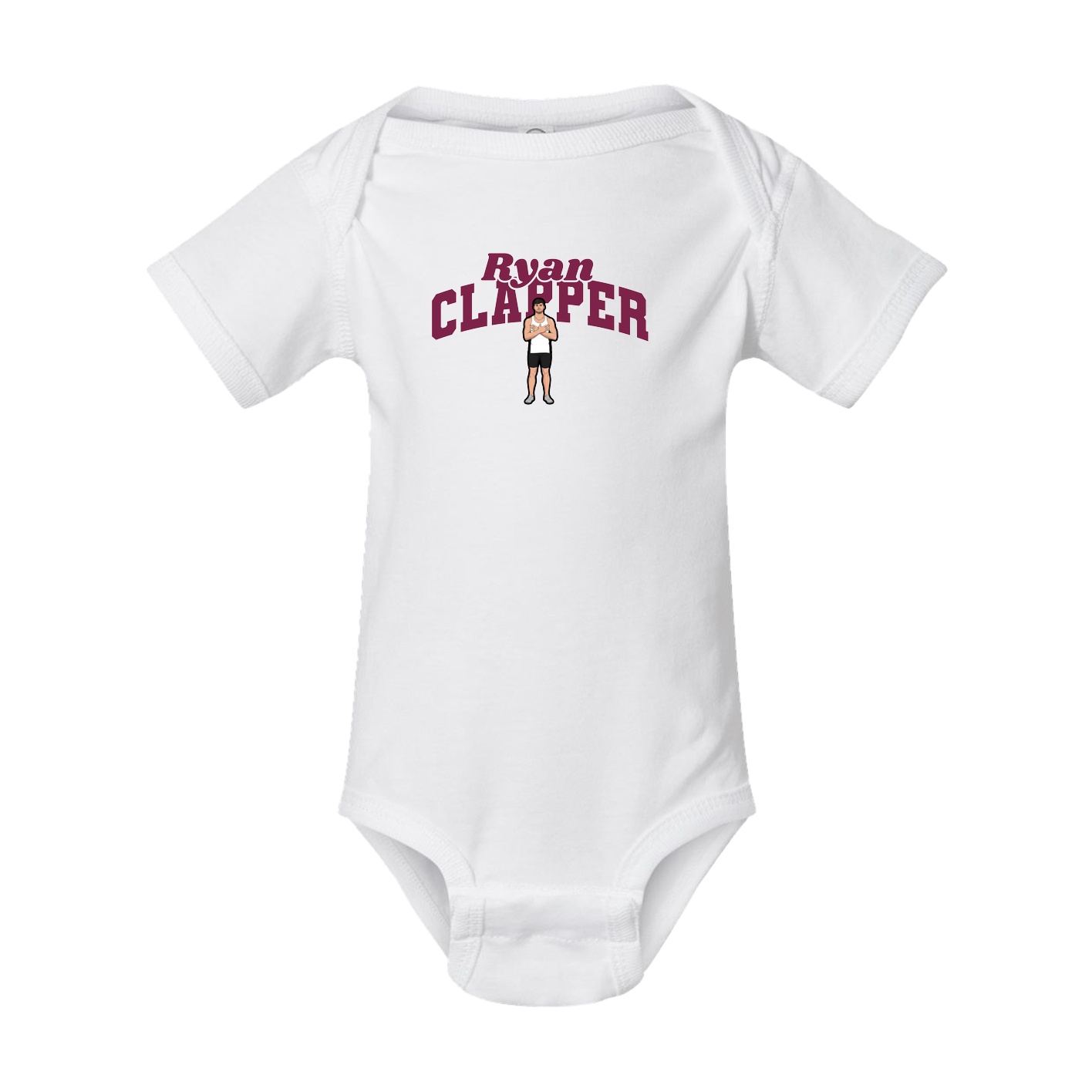 Baby Onesie — Signature Arch in White