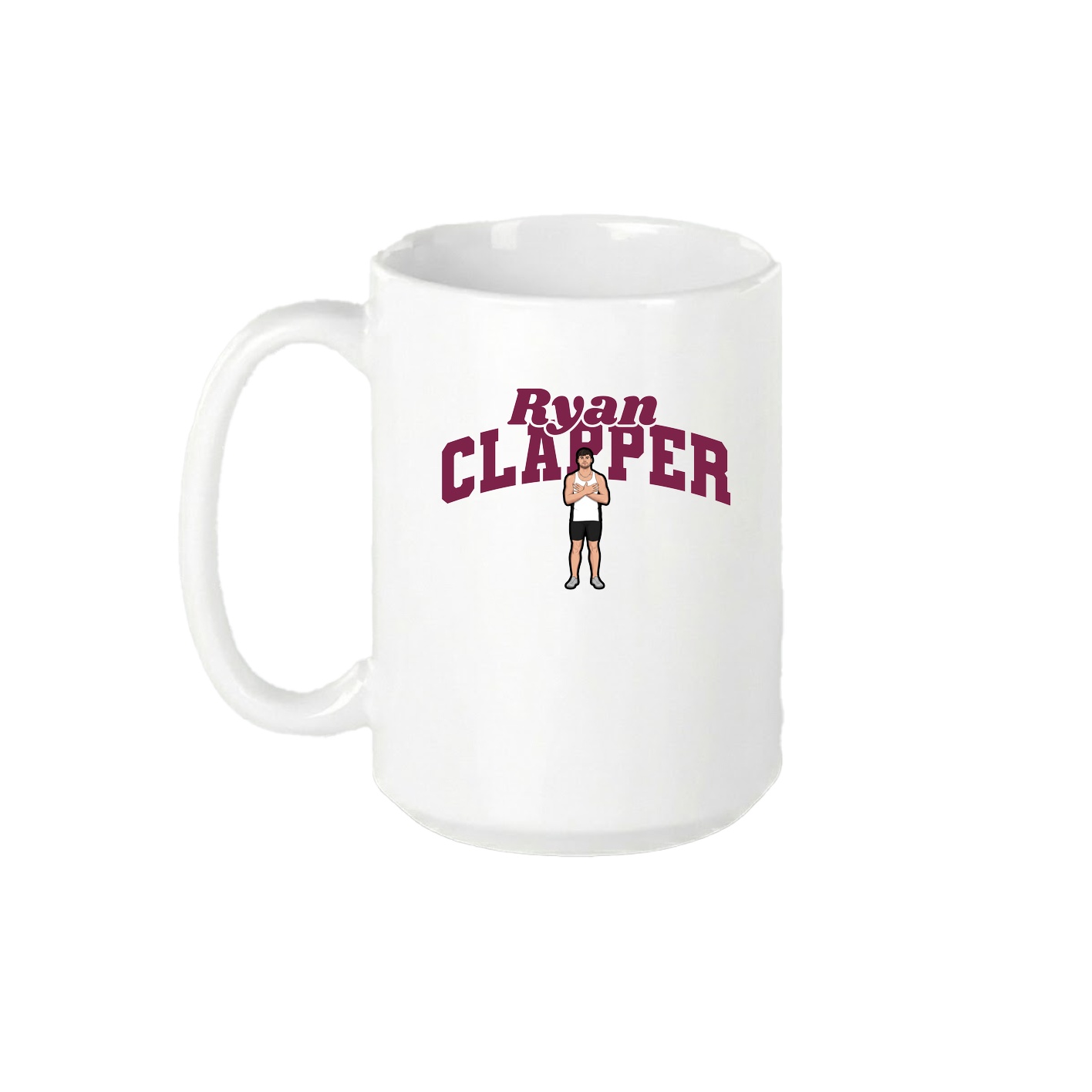15oz Coffee Mug — Signature Arch in White