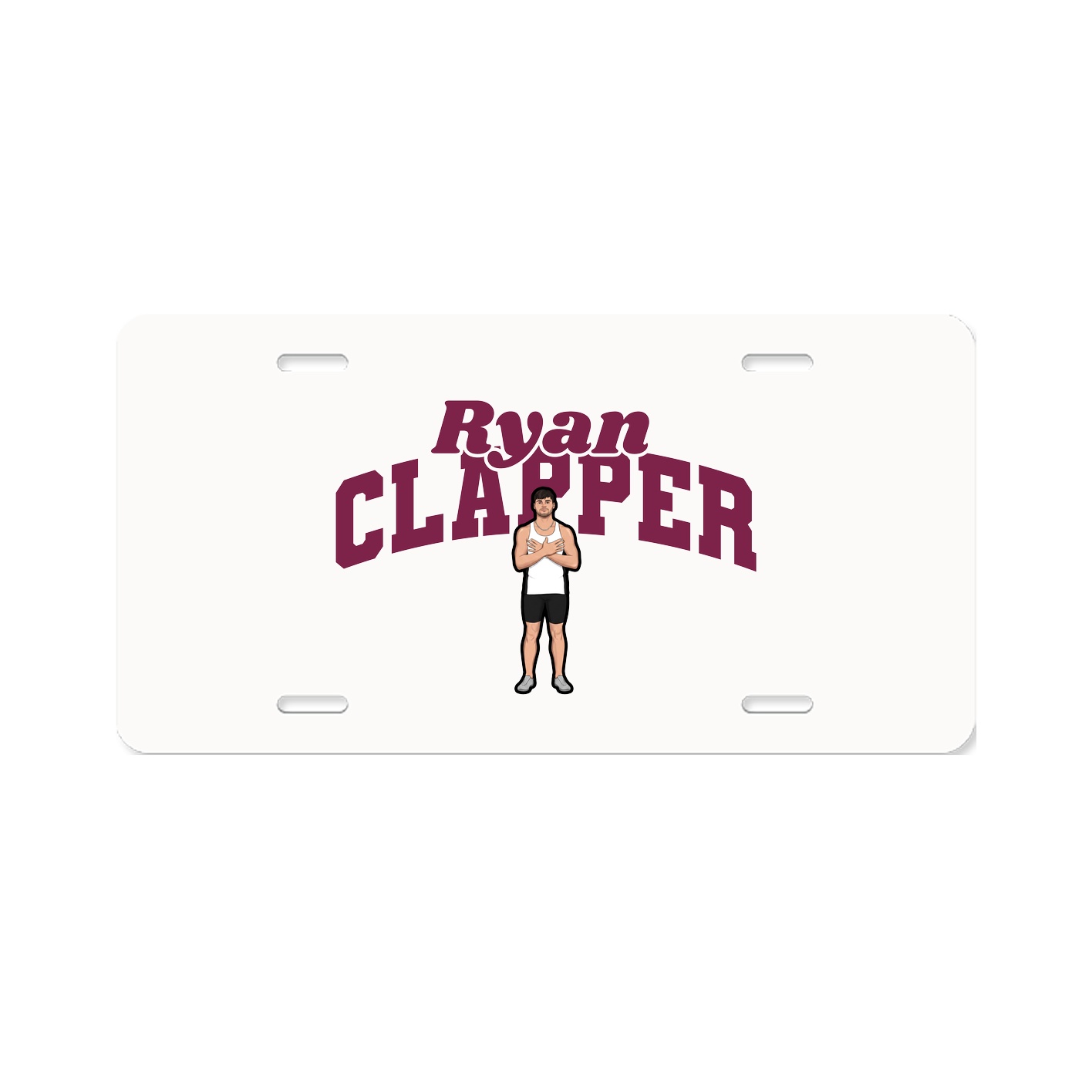 License Plate — Signature Arch in Classic