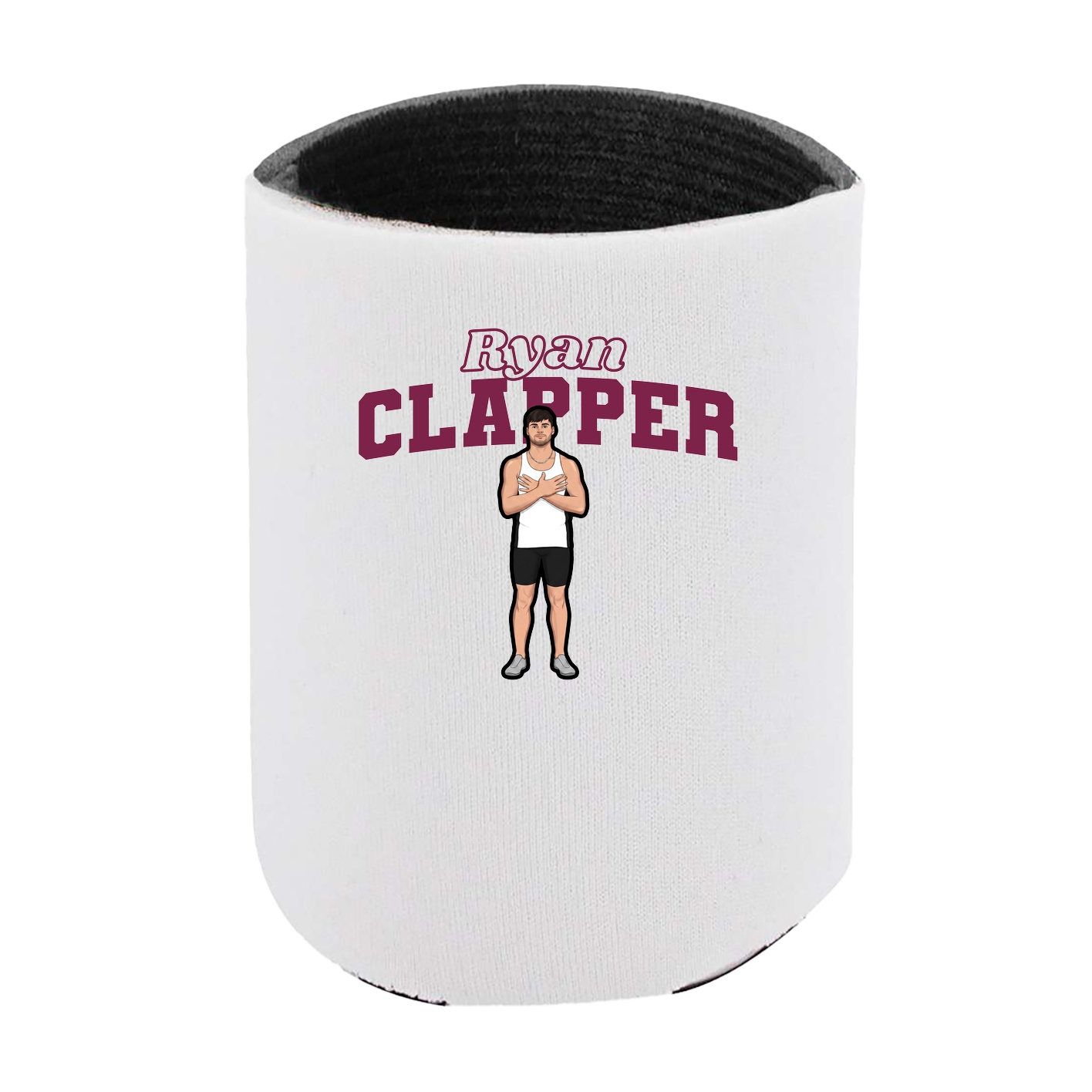 Can Holder — Name Arch in White