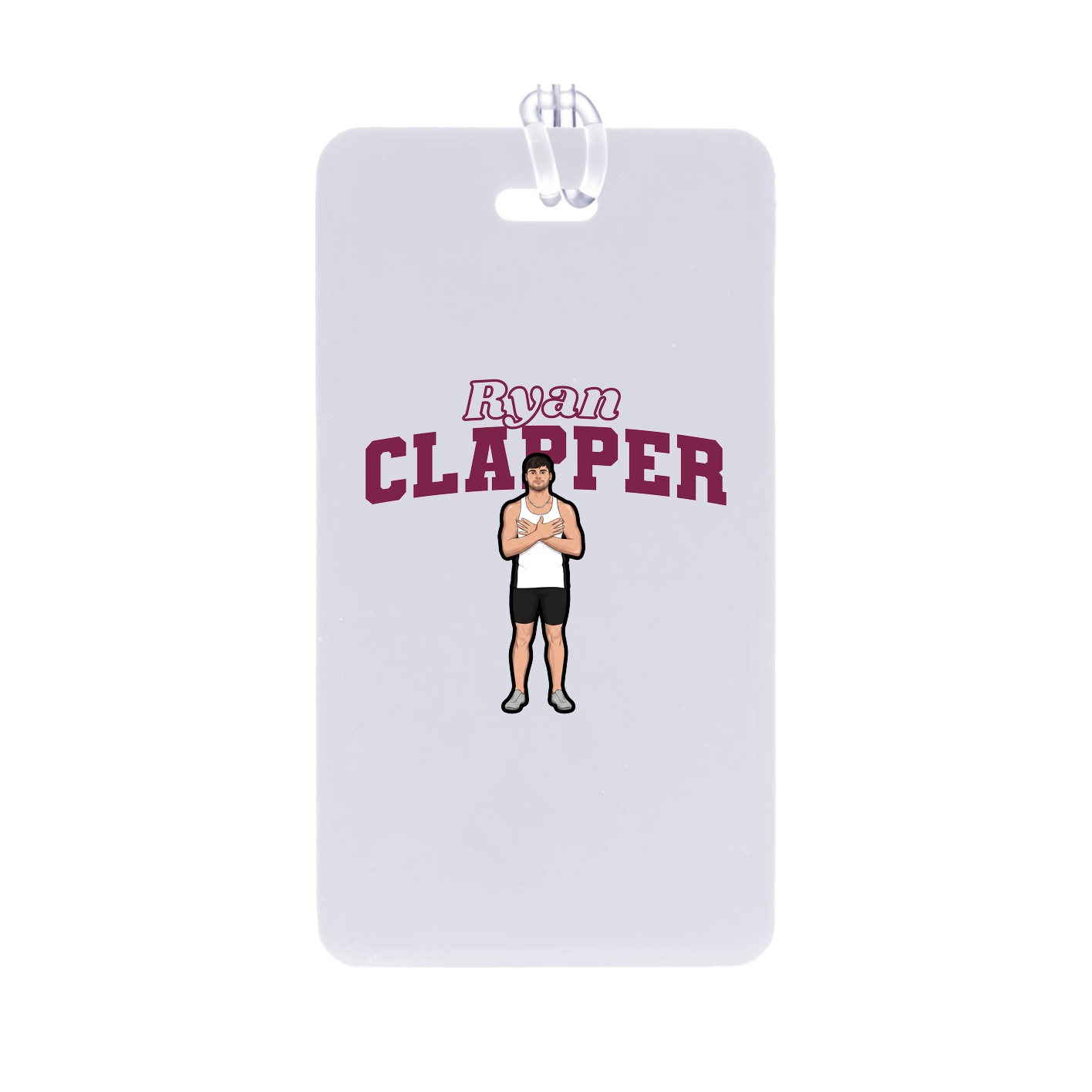 Bag Tag — Name Arch in Classic
