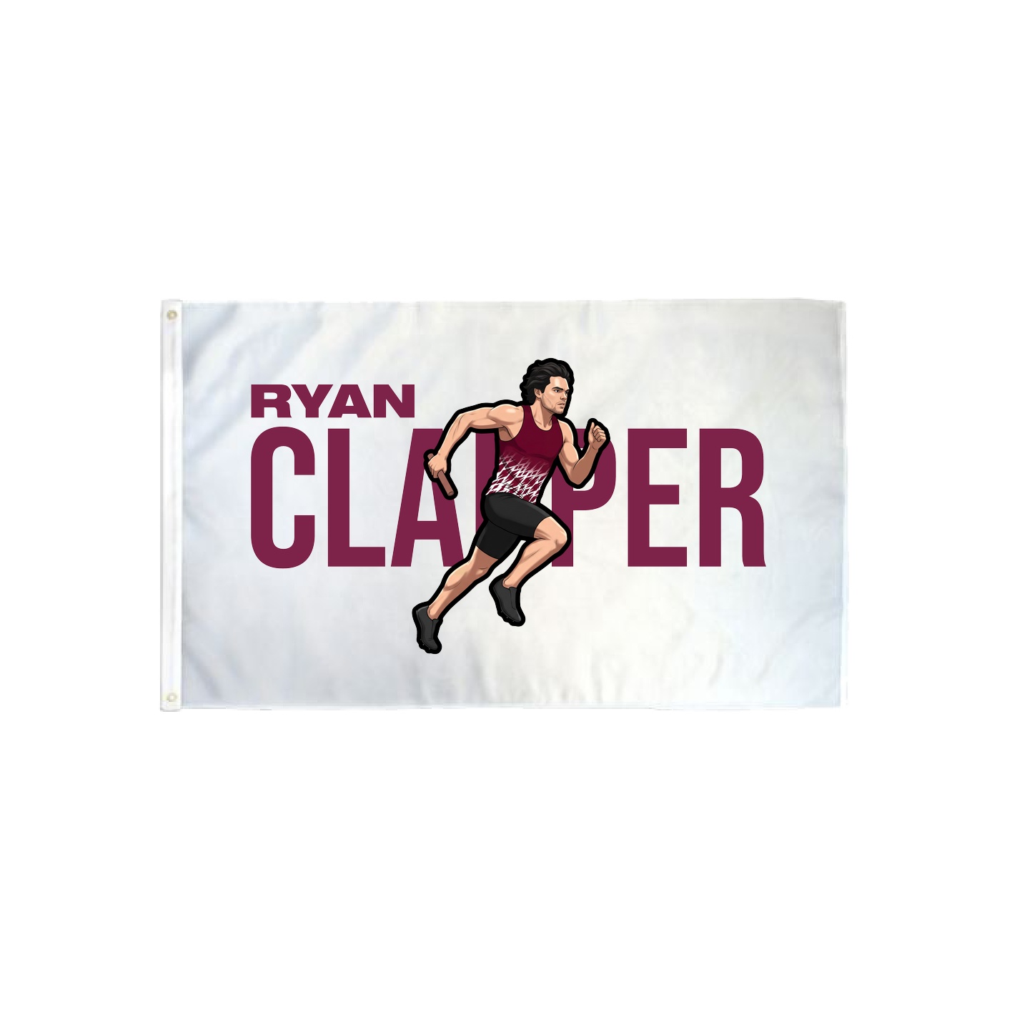 3x5 Flag — Player Name in Classic
