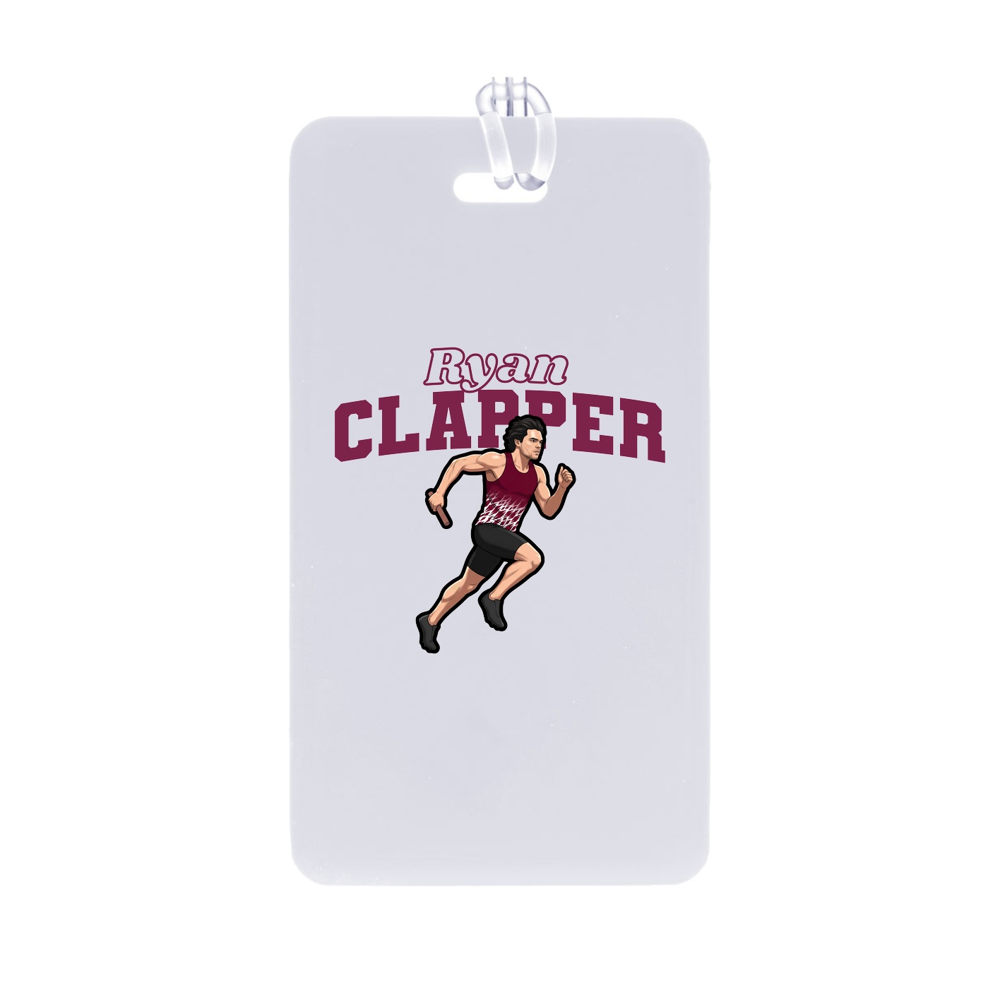Bag Tag — Name Arch in Classic