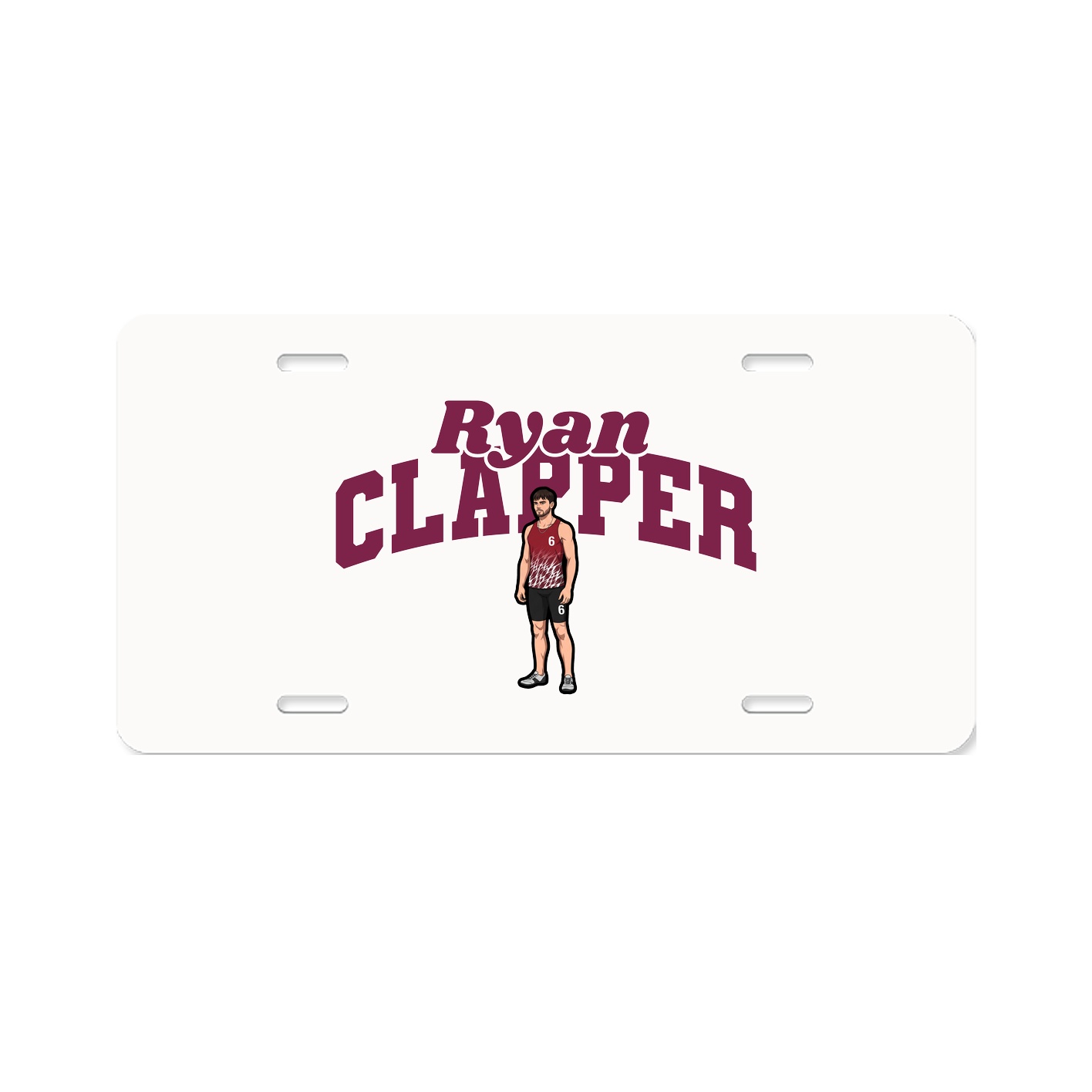 License Plate — Signature Arch in Classic