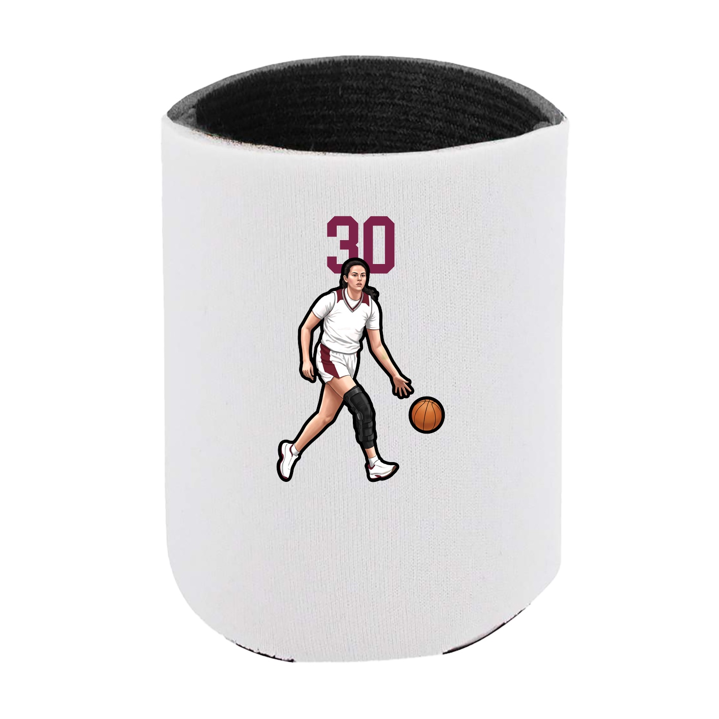 Can Holder — Number Top in White