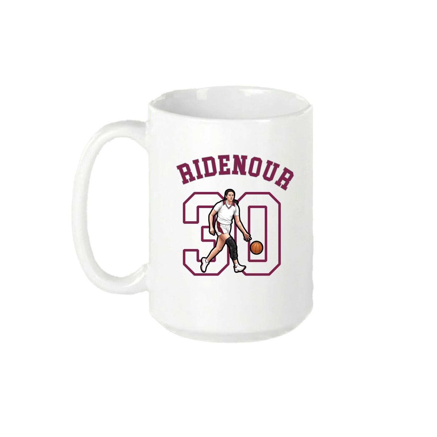 15oz Coffee Mug — Shirsey Arch in White