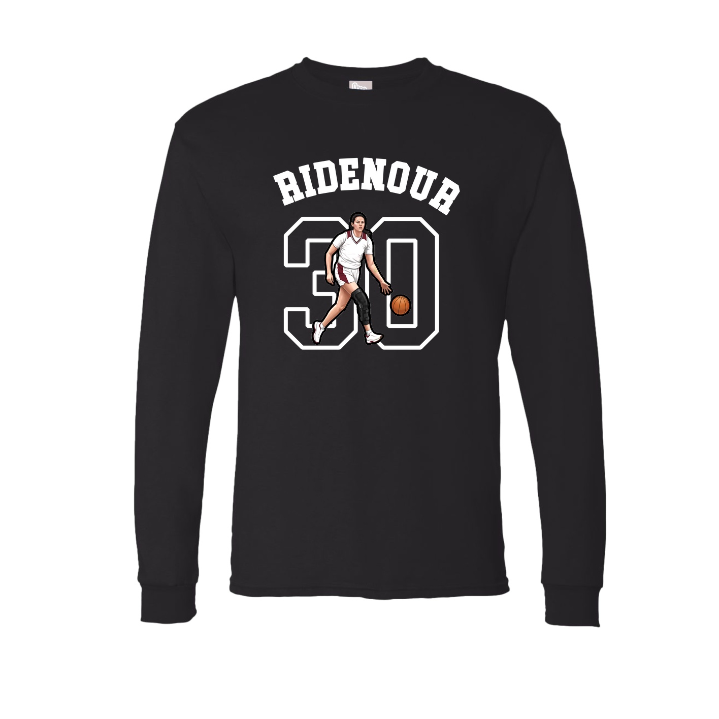 Long Sleeve Tee — Shirsey Arch in Black