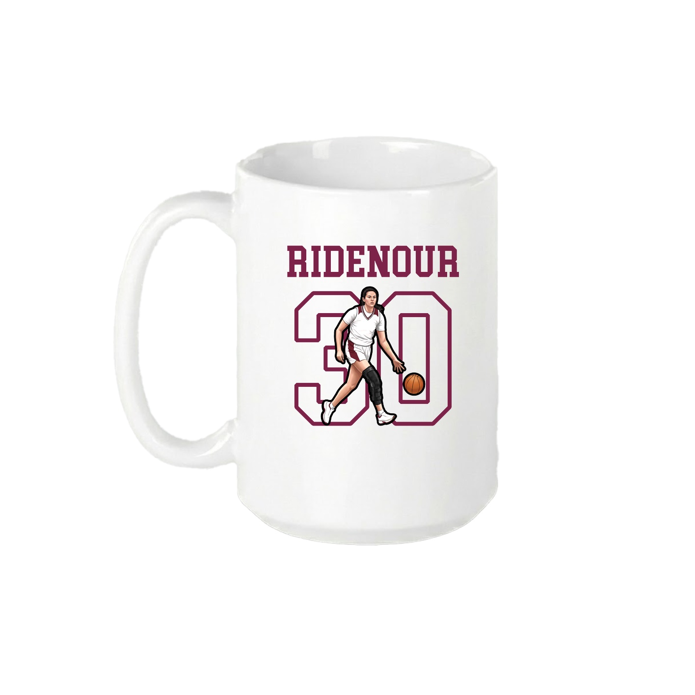 15oz Coffee Mug — Shirsey in White