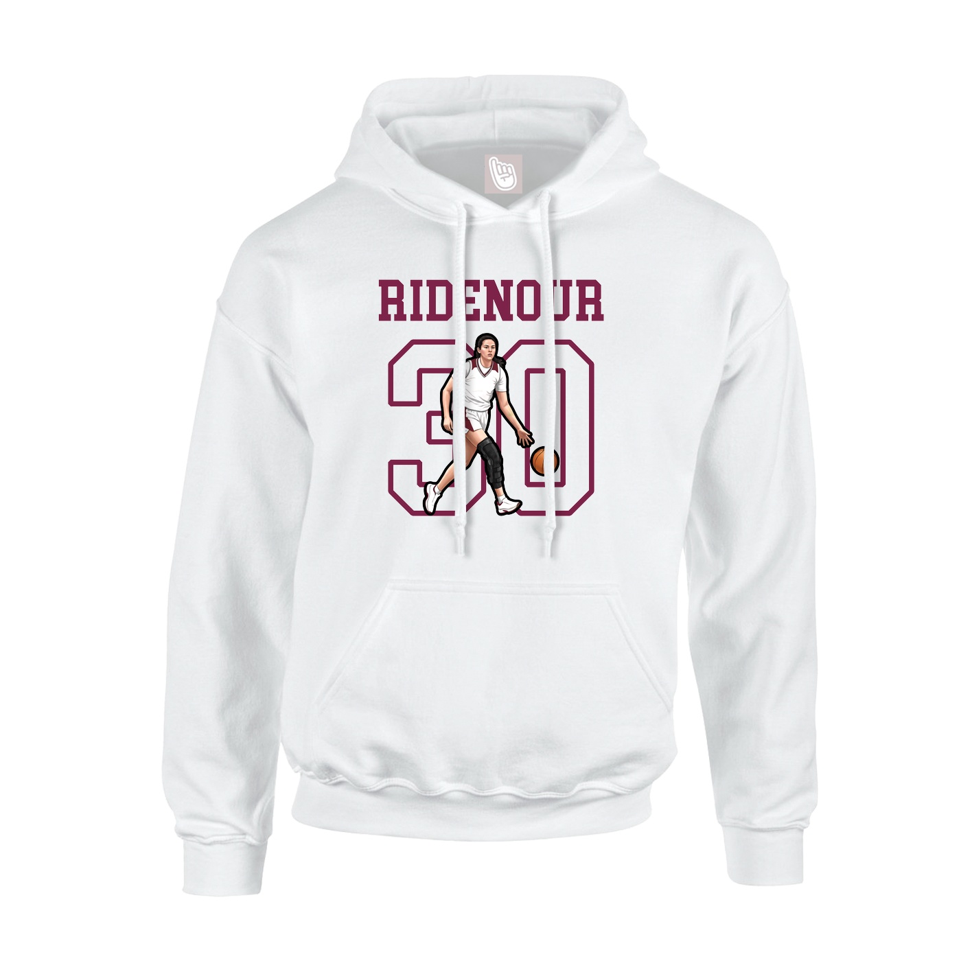 Youth Hoodie — Shirsey in White