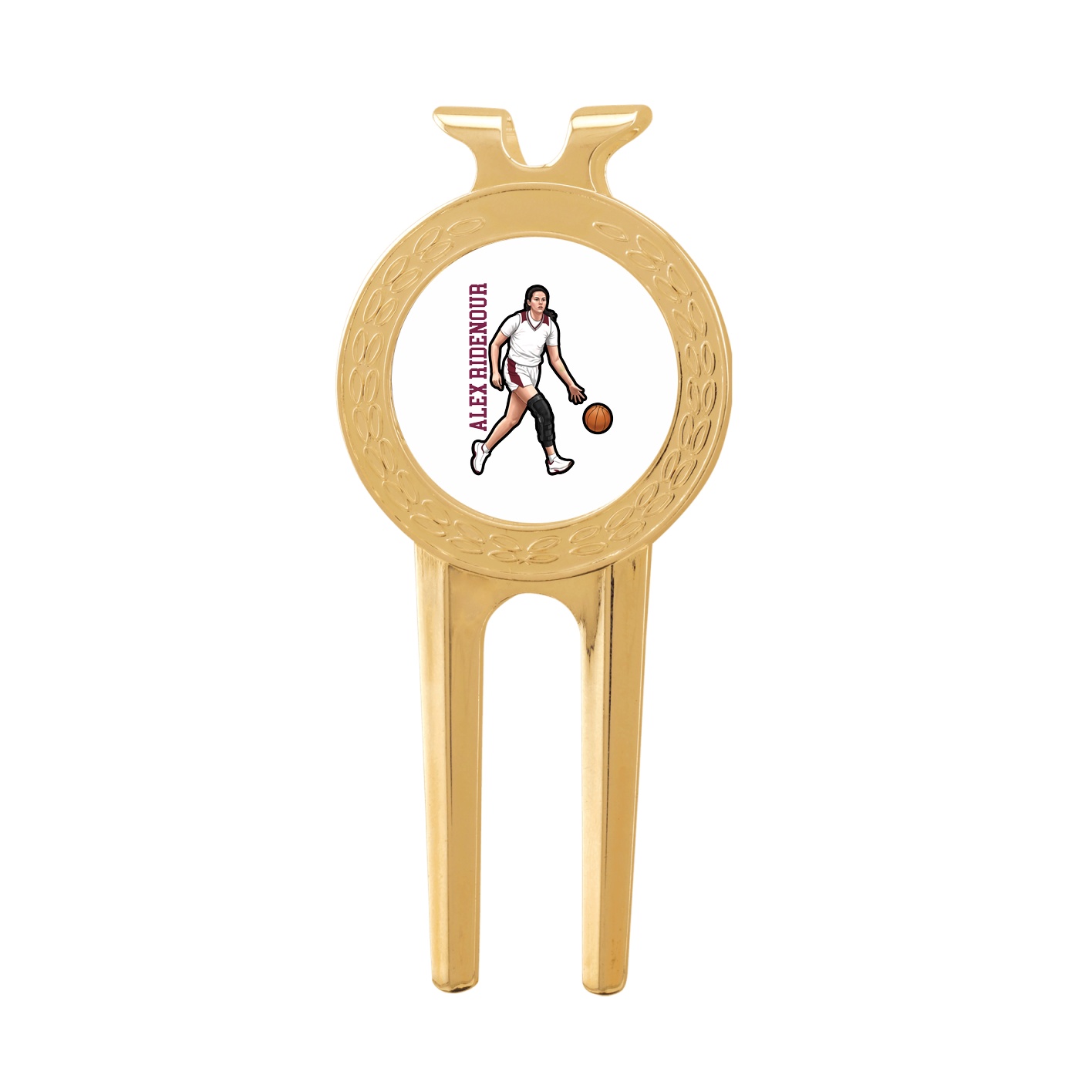 Divot Tool with Ball Marker — Name Vertical in Classic
