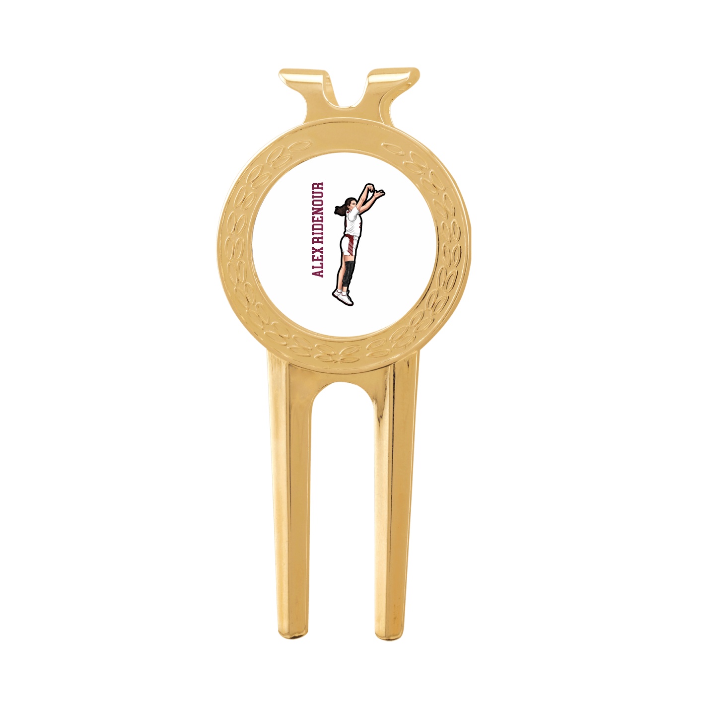 Divot Tool with Ball Marker — Name Vertical in Classic
