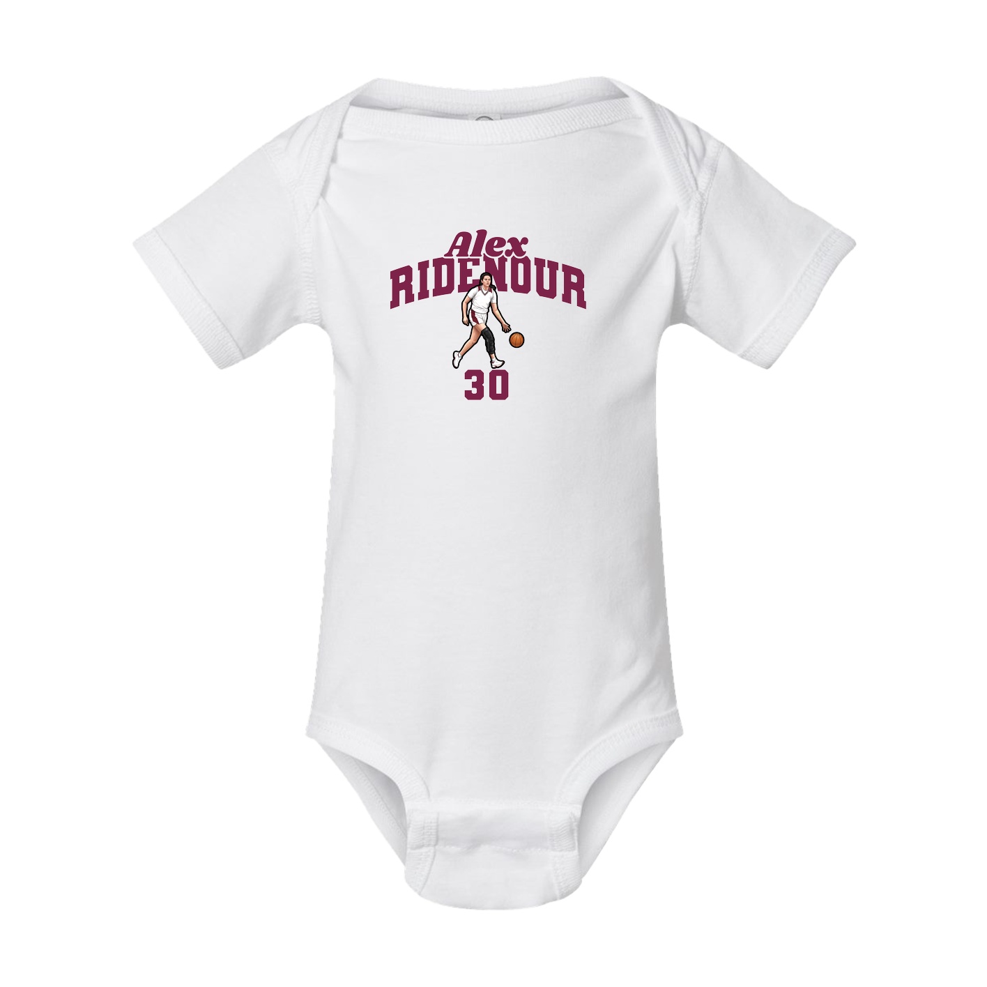 Baby Onesie — Signature Arch in White