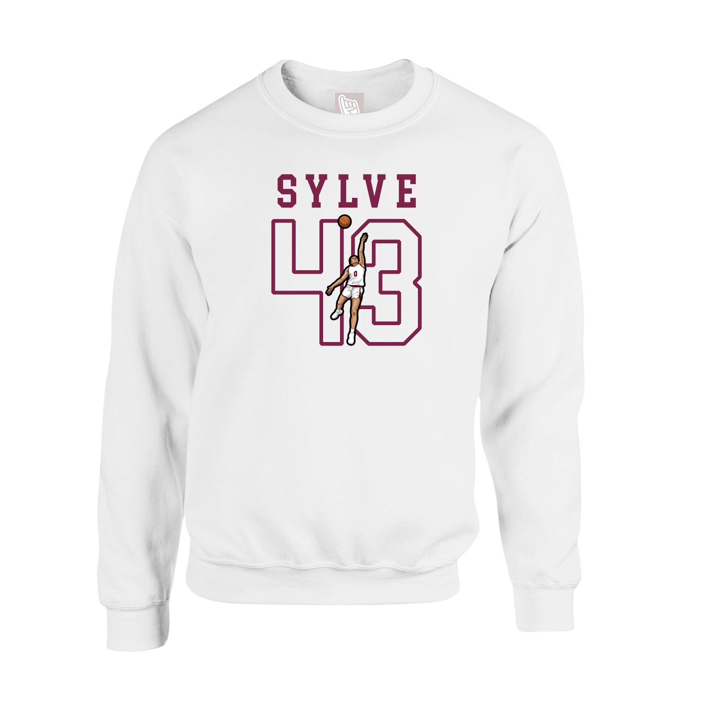 Fleece Crew — Shirsey in White