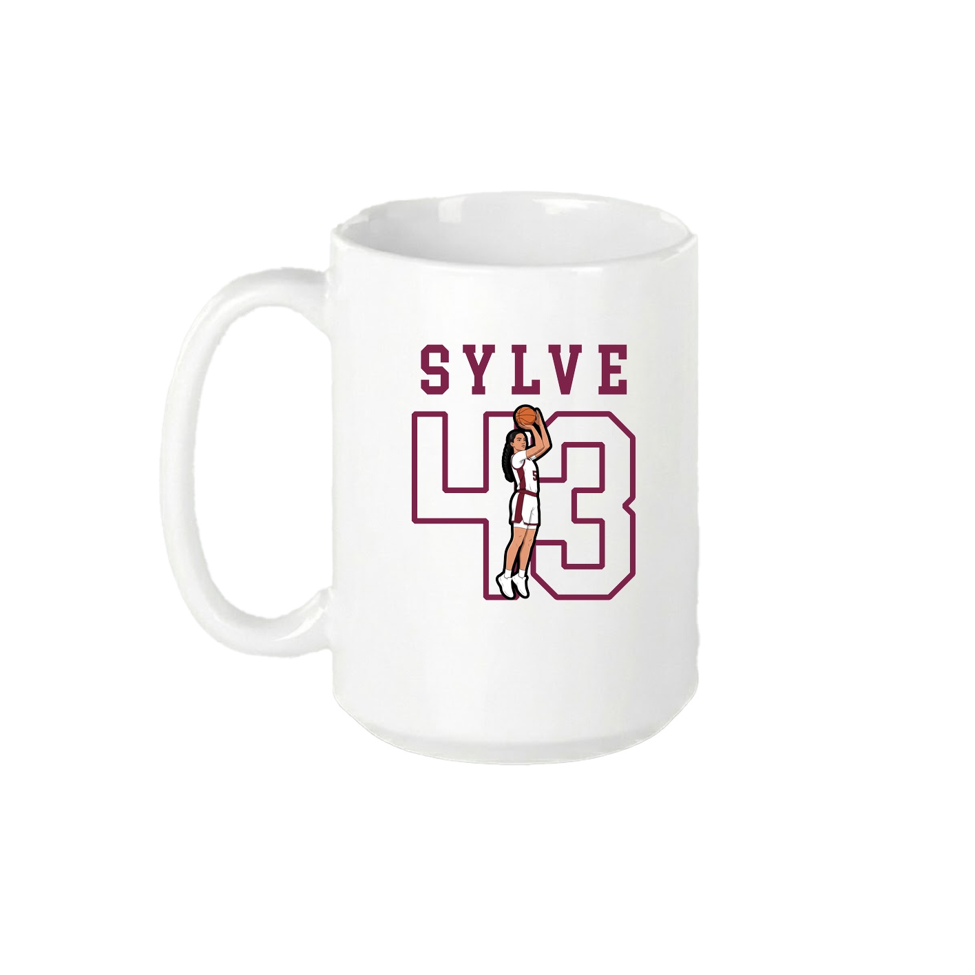 15oz Coffee Mug — Shirsey in White