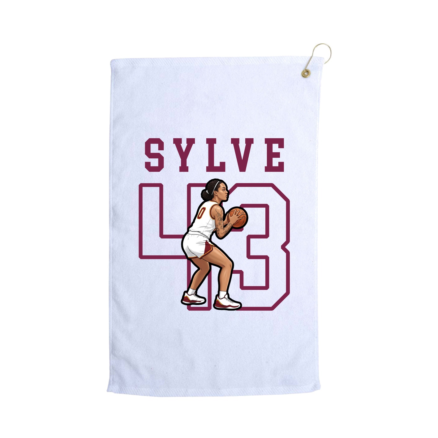 Golf Towel — Shirsey in White