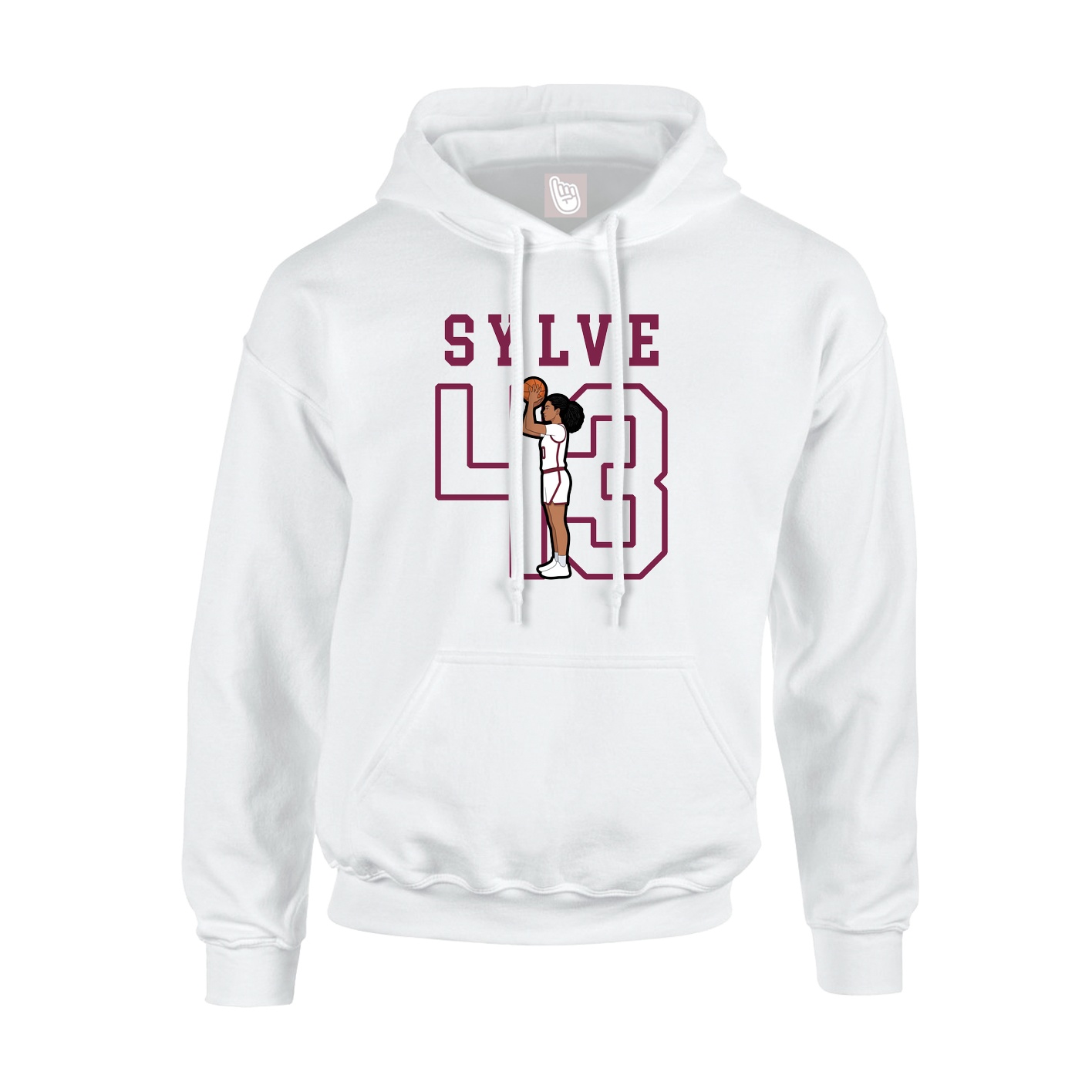 Youth Hoodie — Shirsey in White