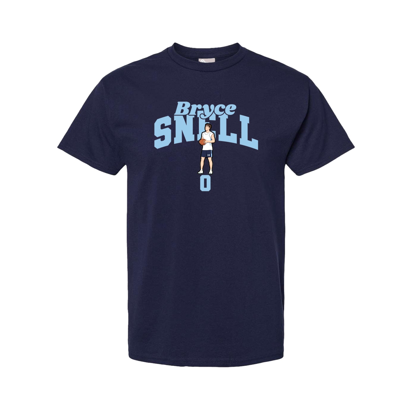 Youth Tee — Signature Arch in Navy