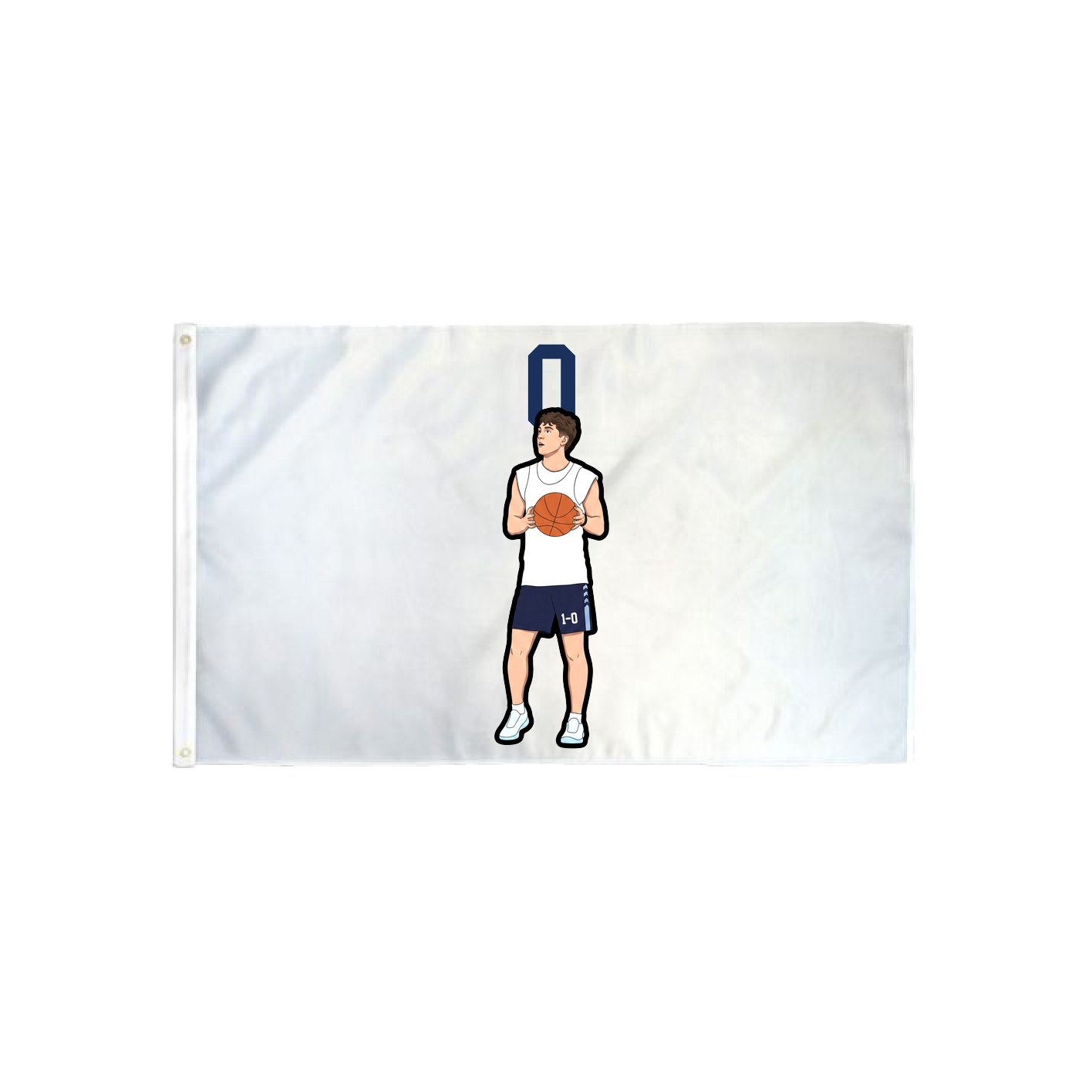 3x5 Flag — Number Top in Classic