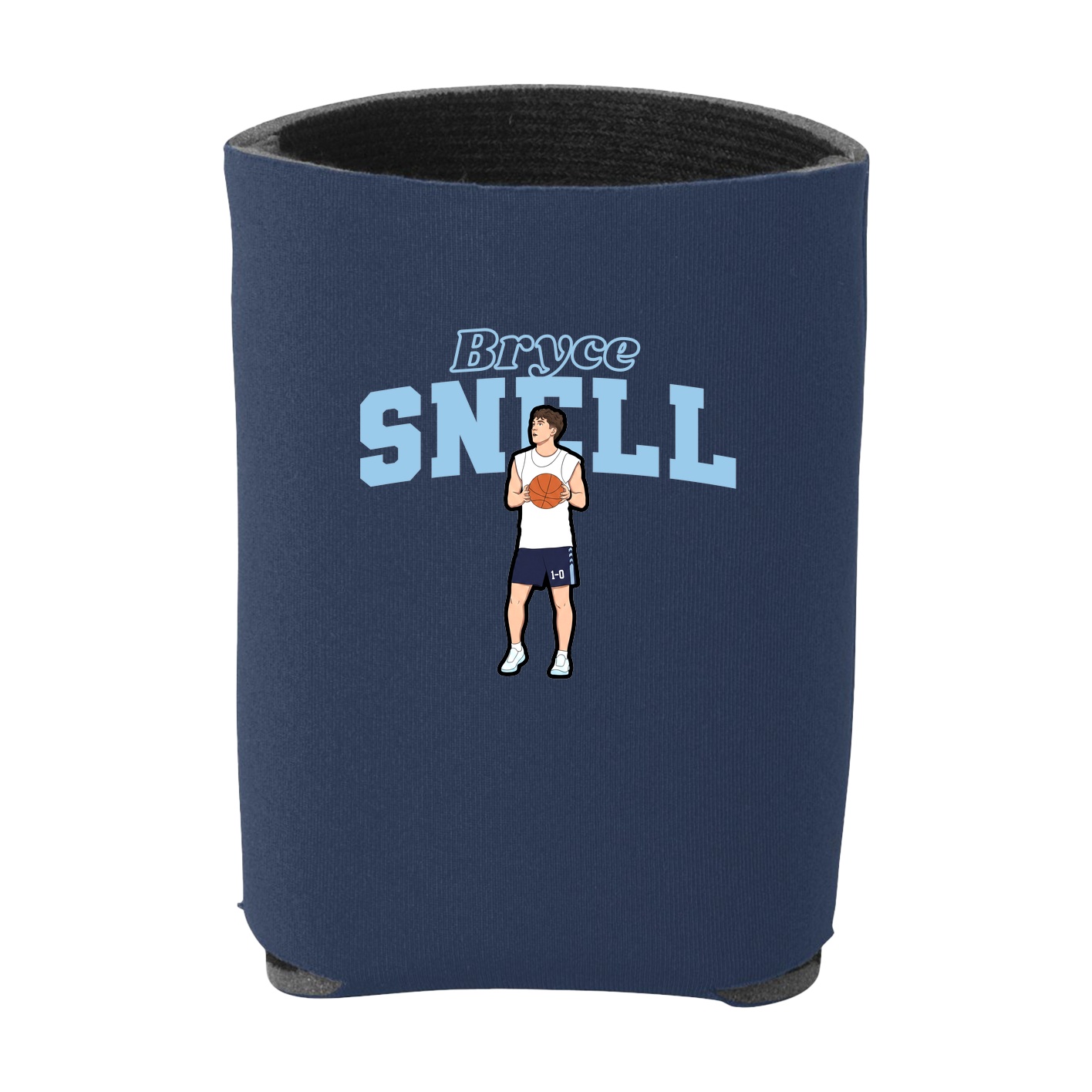 Can Holder — Name Arch in Navy