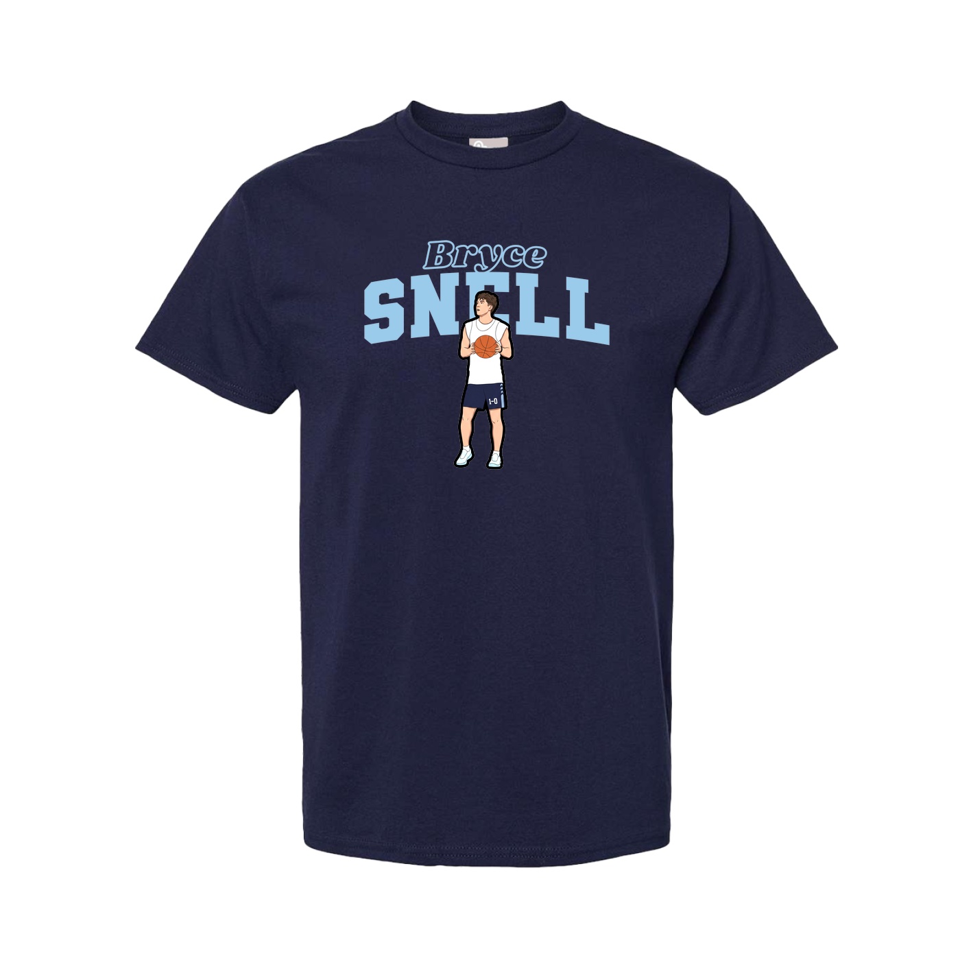 Tee — Name Arch in Navy