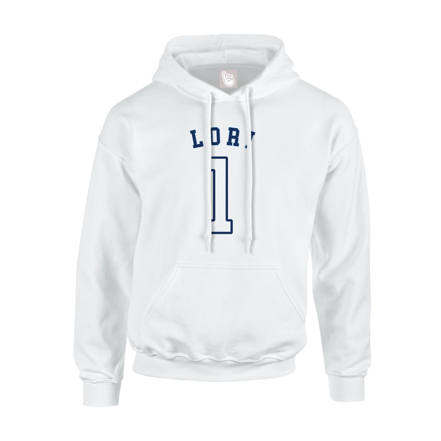 Hoodie — Shirsey Arch in White