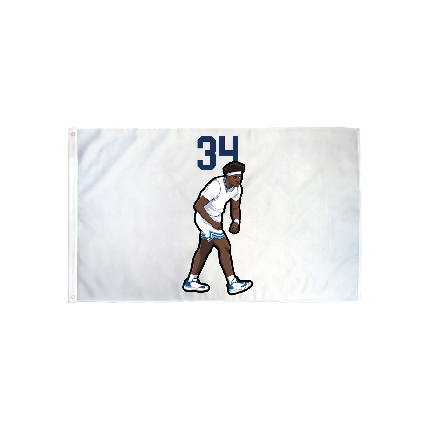 3x5 Flag — Number Top in Classic