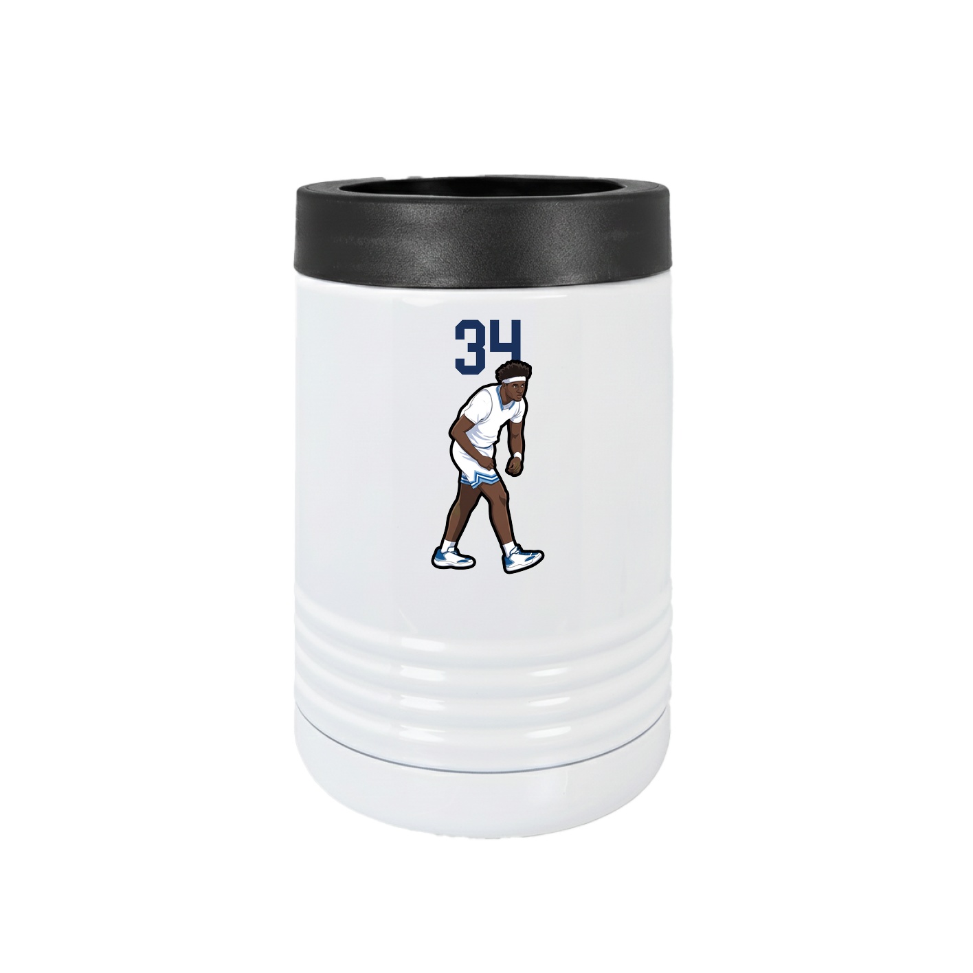 Beverage Holder — Number Top in White
