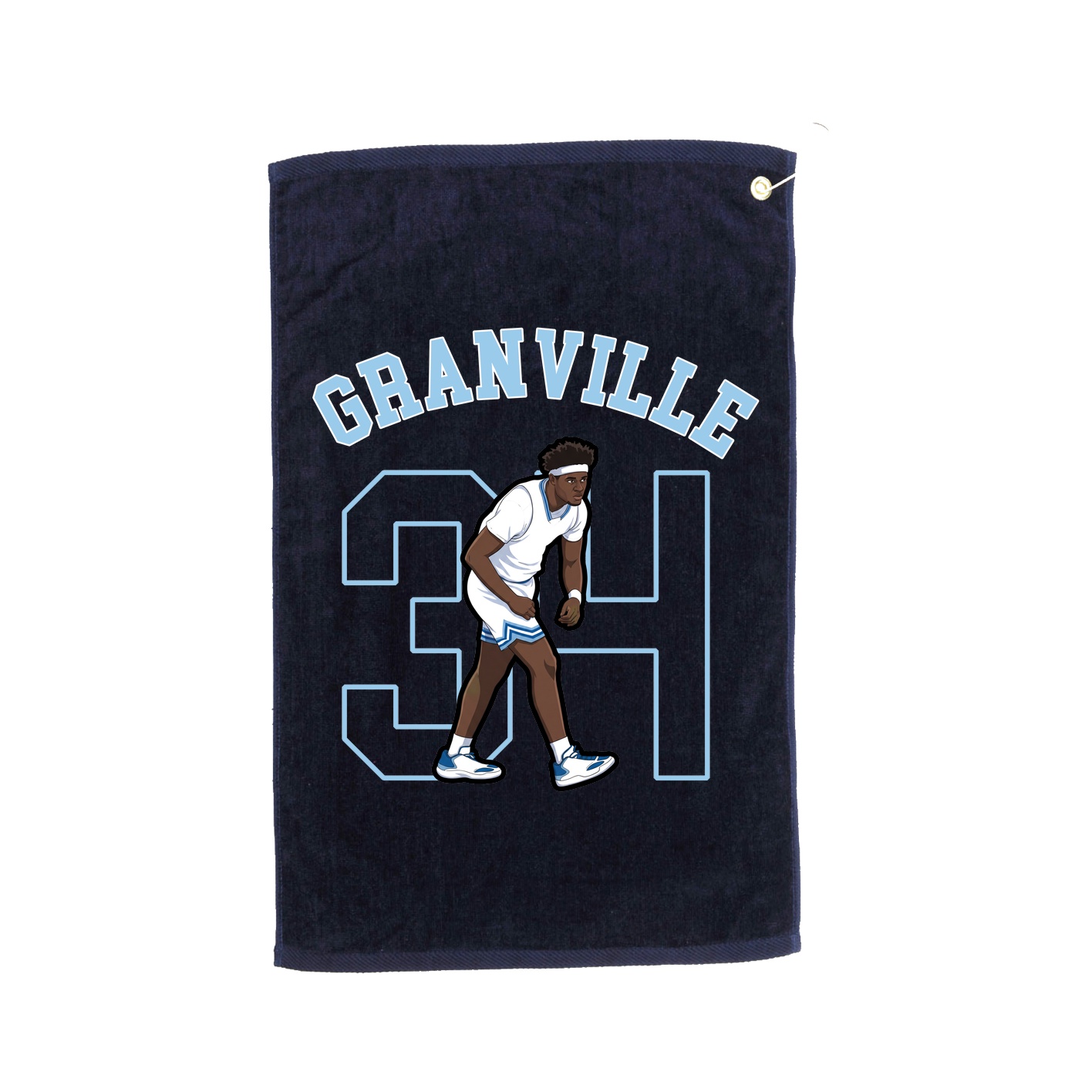 Golf Towel — Shirsey Arch in Navy