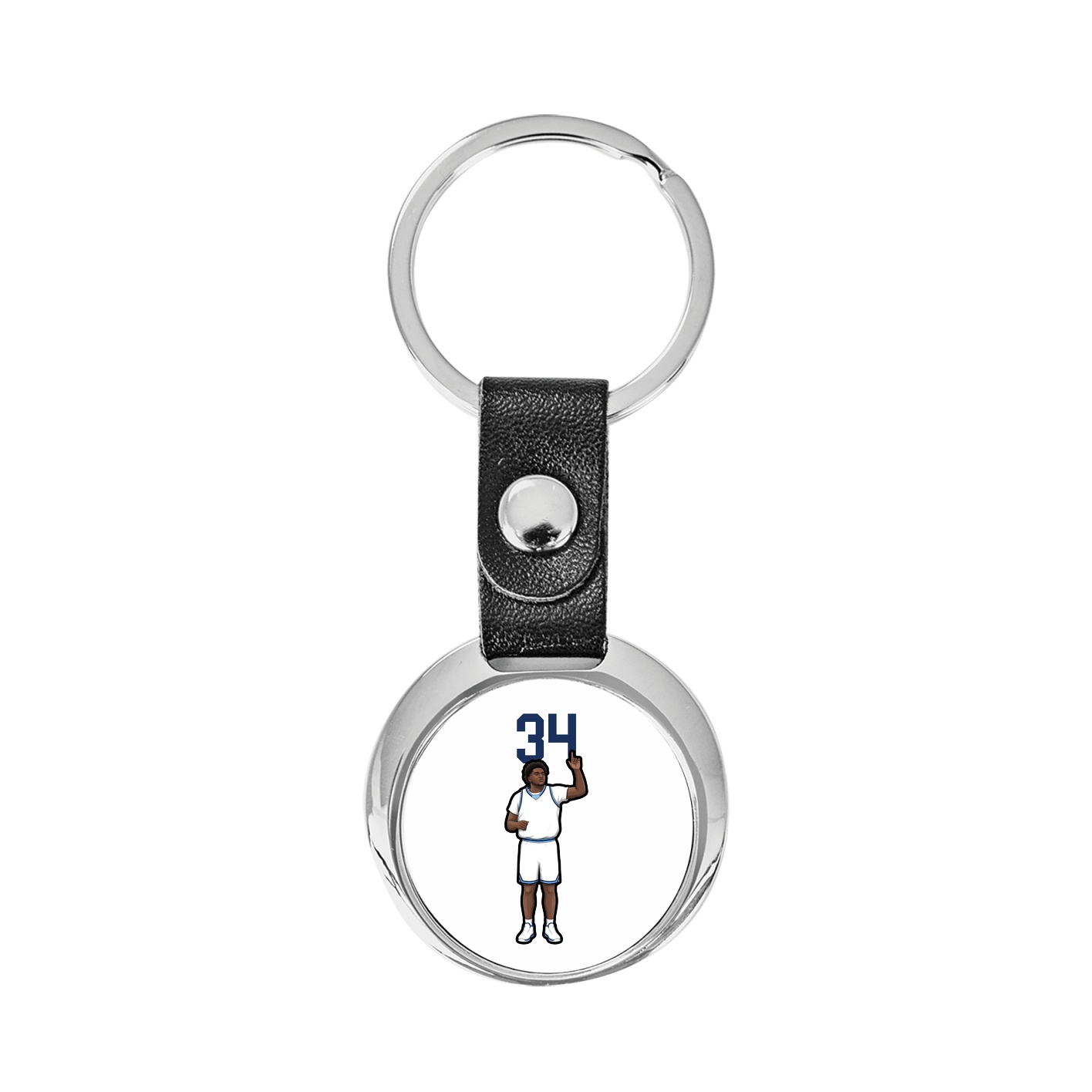 Key Chain — Number Top in Classic