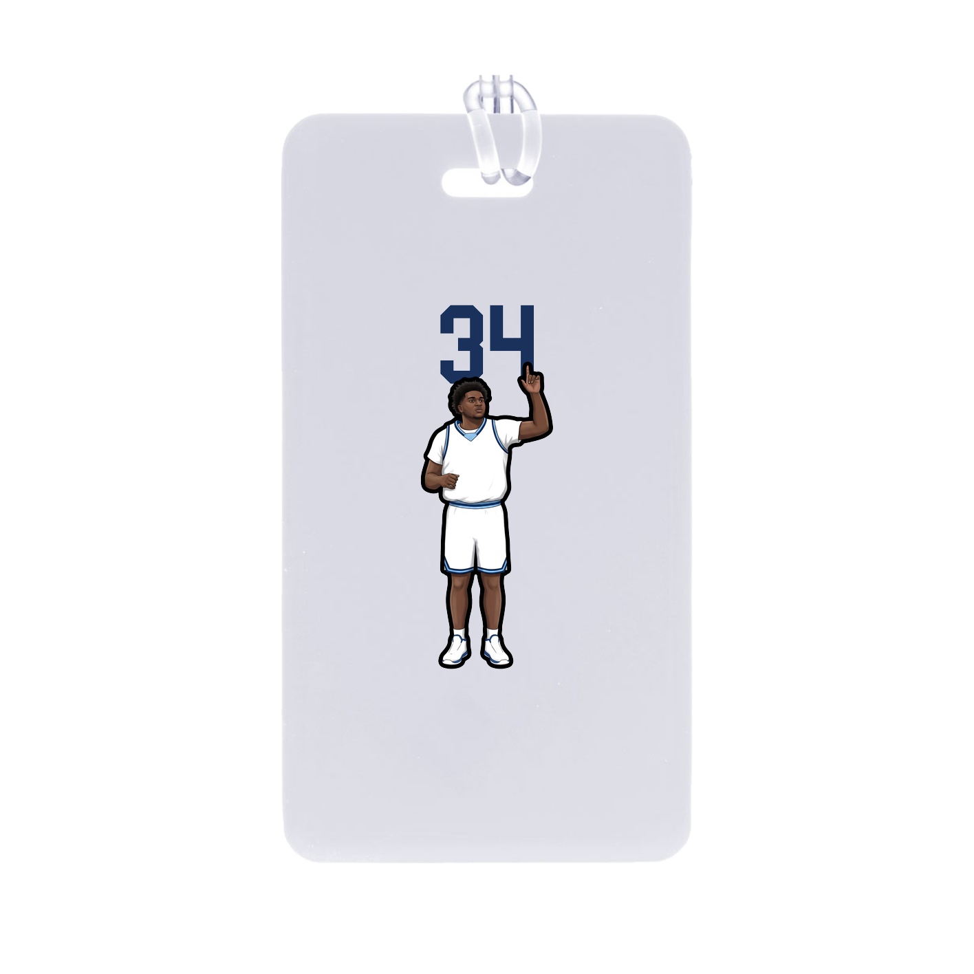 Bag Tag — Number Top in Classic