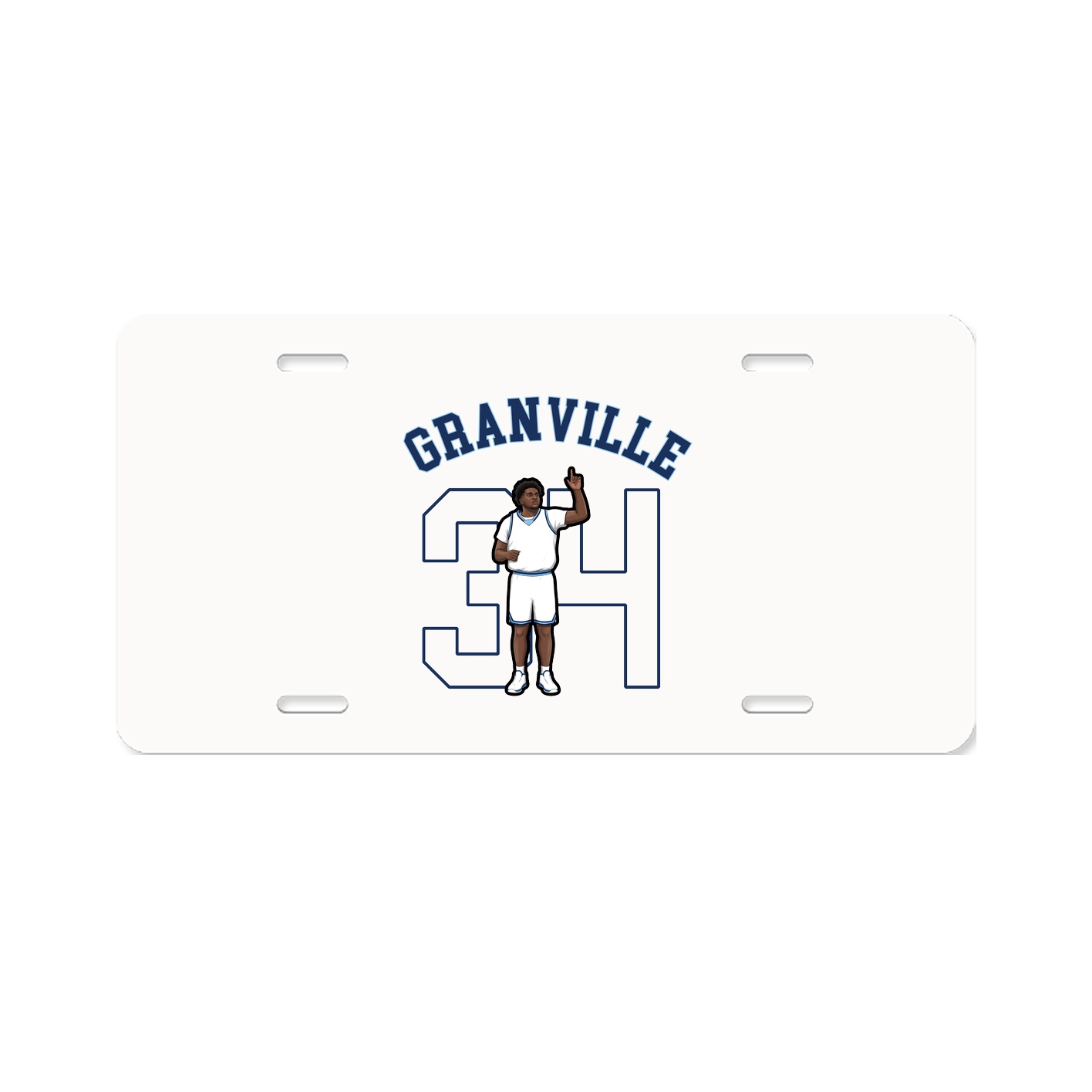 License Plate — Shirsey Arch in Classic