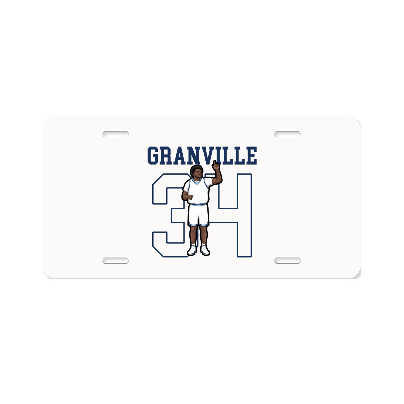 License Plate — Shirsey in Classic