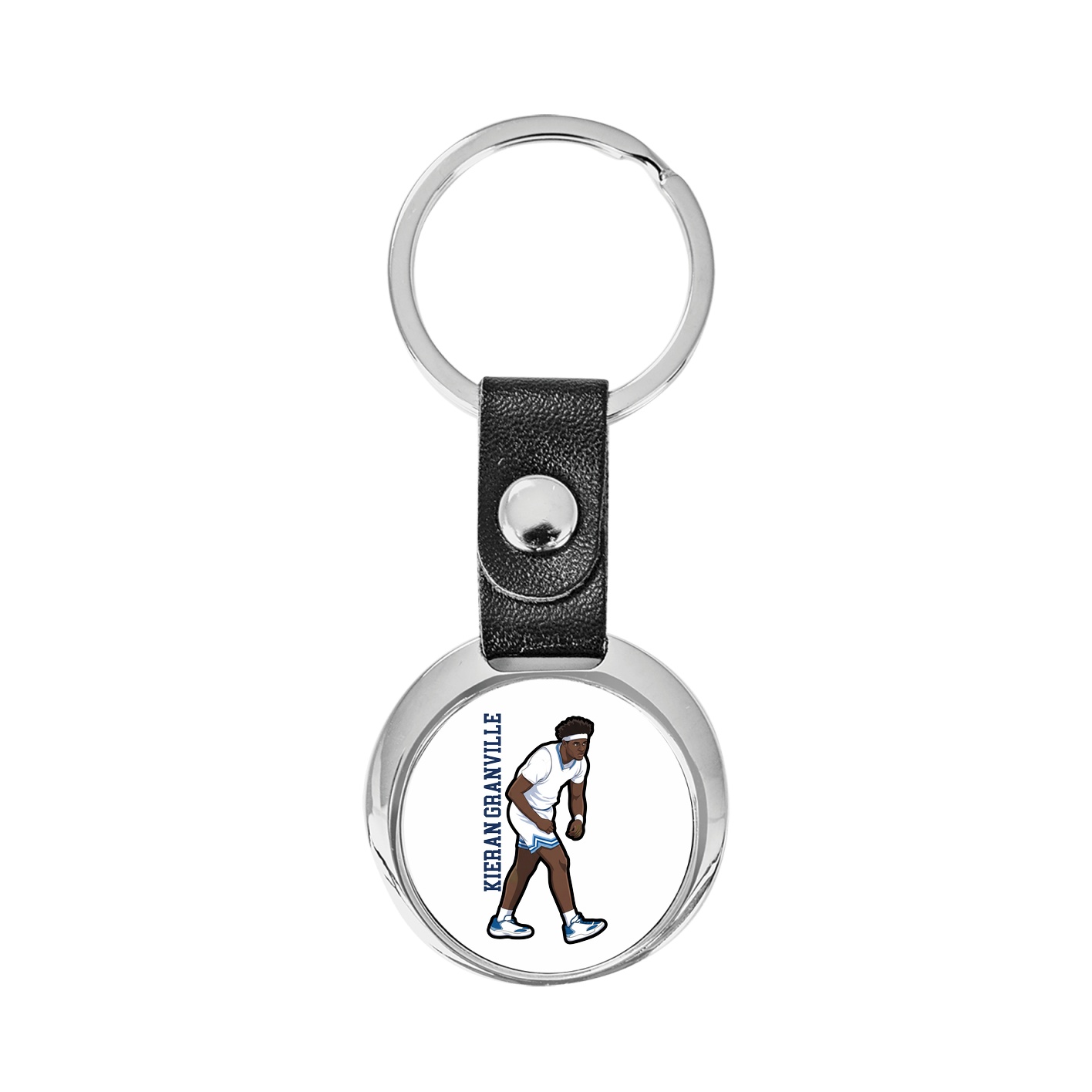 Key Chain — Name Vertical in Classic