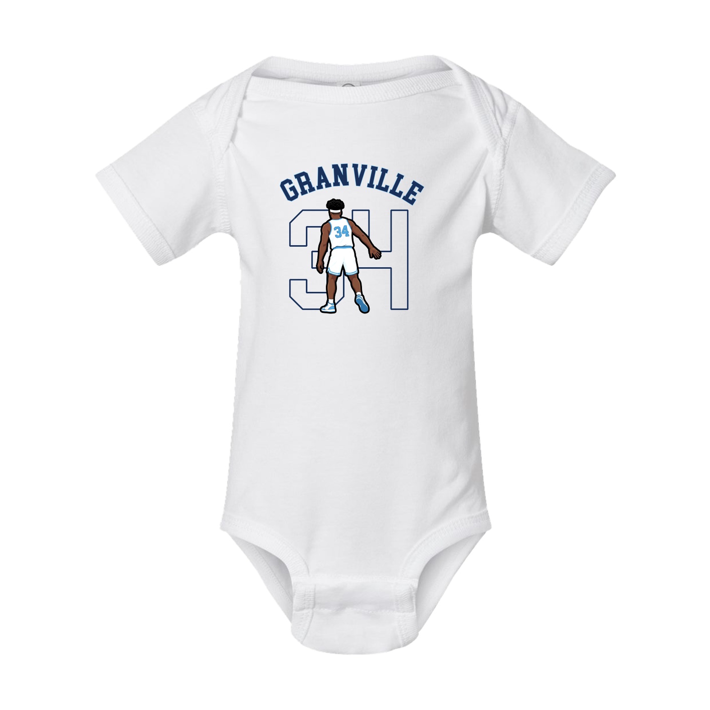 Baby Onesie — Shirsey Arch in White