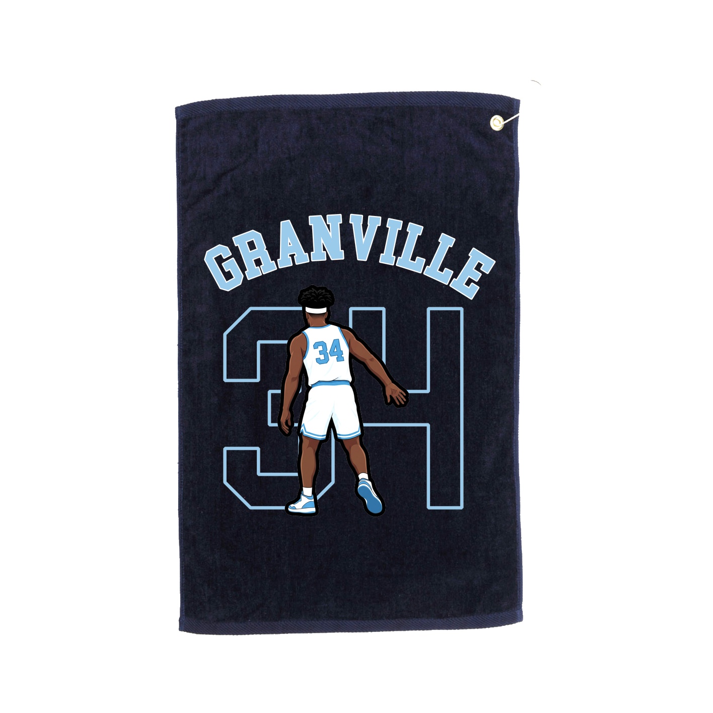 Golf Towel — Shirsey Arch in Navy